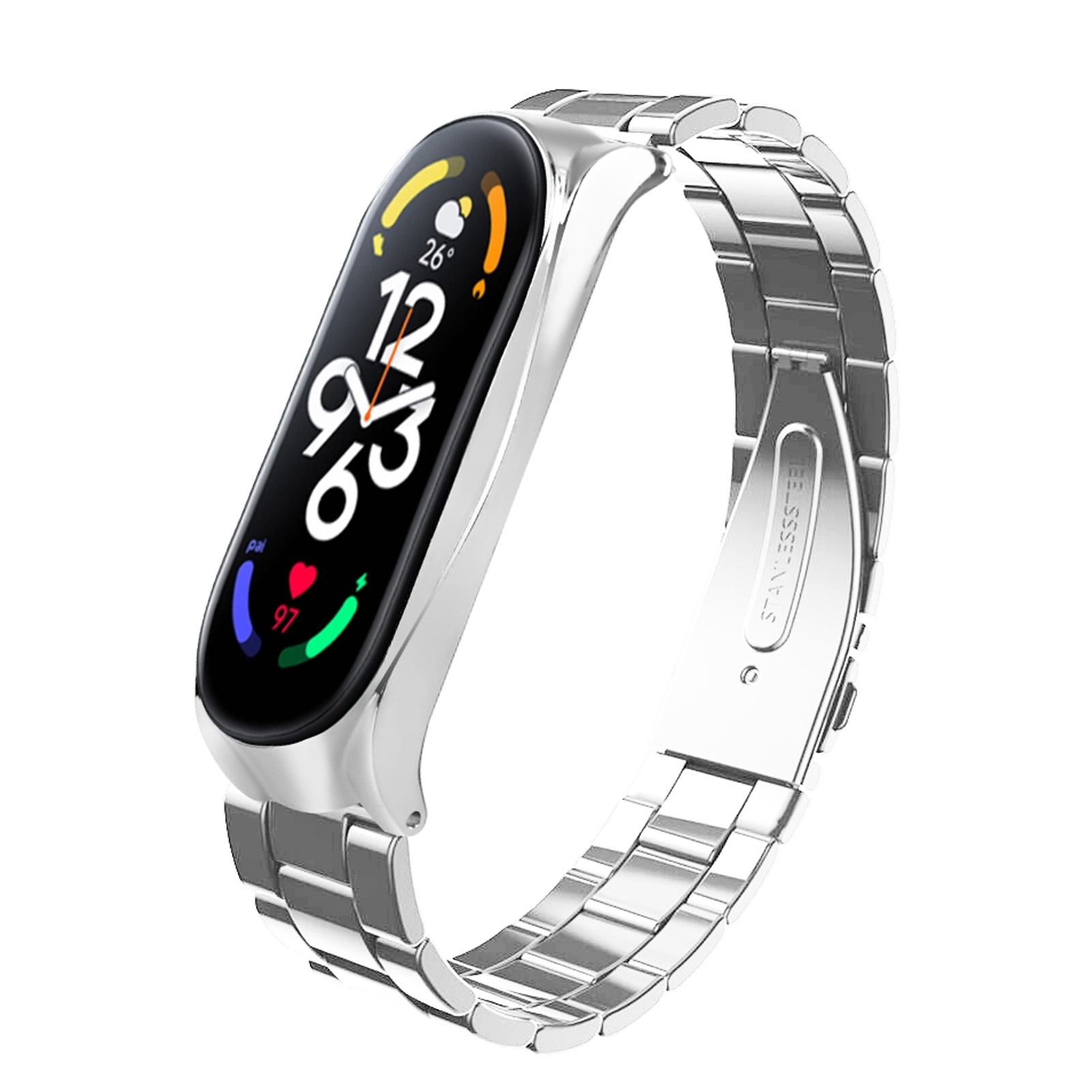 Smartwatch Bransoletki ze stali nierdzewnej Solid Adjustable Protective Replacement U FOY - Zdjęcie 24 z 29