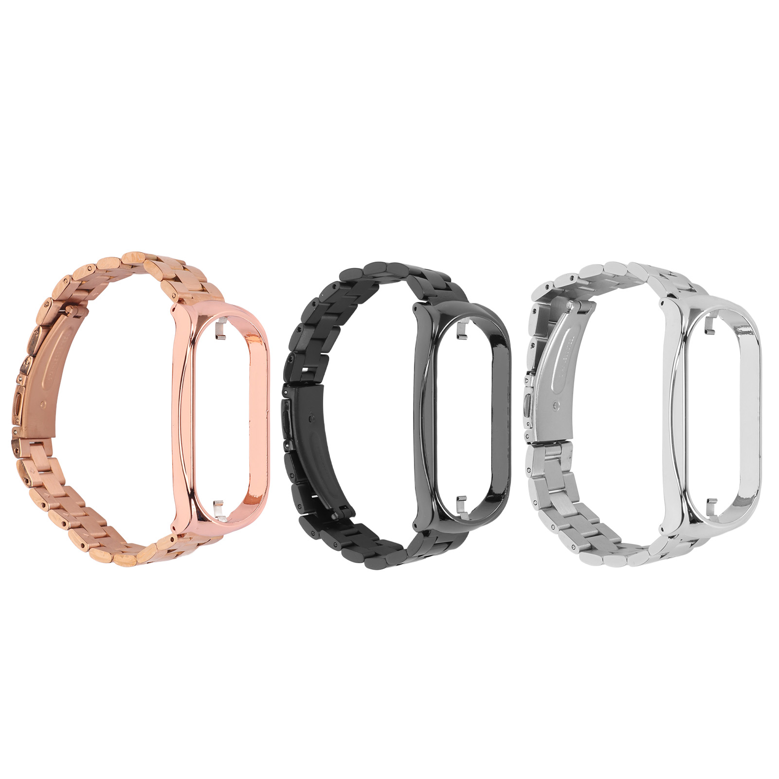 Smartwatch Bransoletki ze stali nierdzewnej Solid Adjustable Protective Replacement U FOY - Zdjęcie 29 z 29