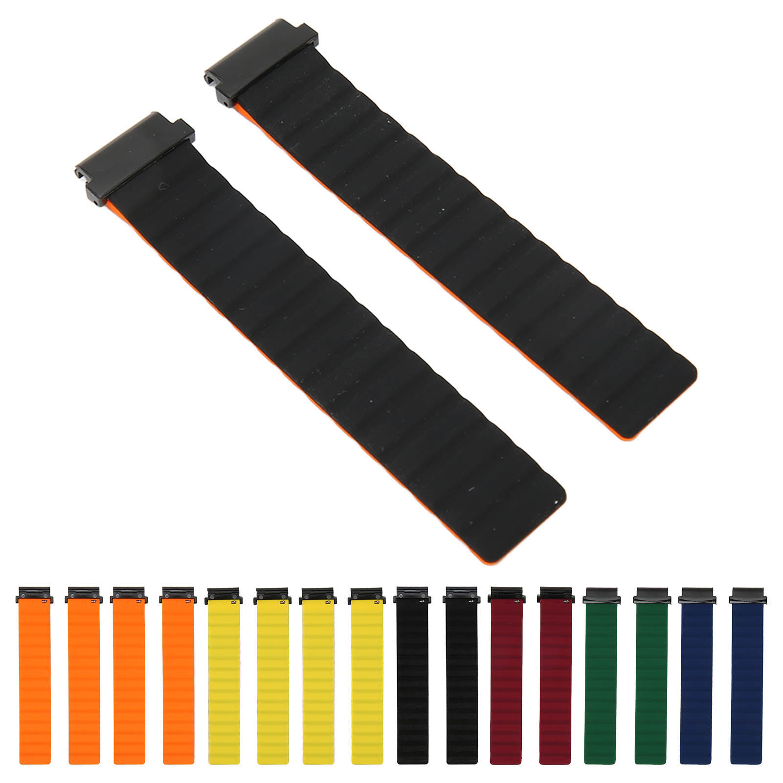 Magnetic Watch Band Quick Release For Falcon Silicone Watch Strap Fo FAD