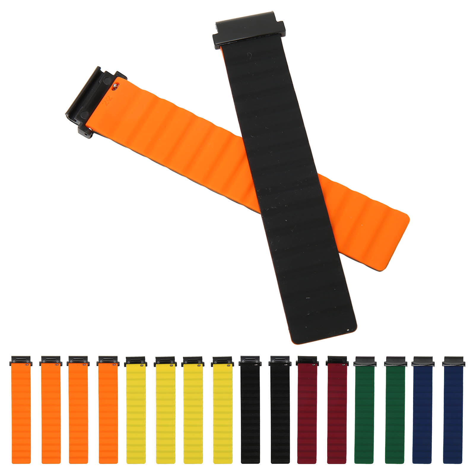 Magnetic Watch Band Quick Release For Falcon Silicone Watch Strap Fo FAD