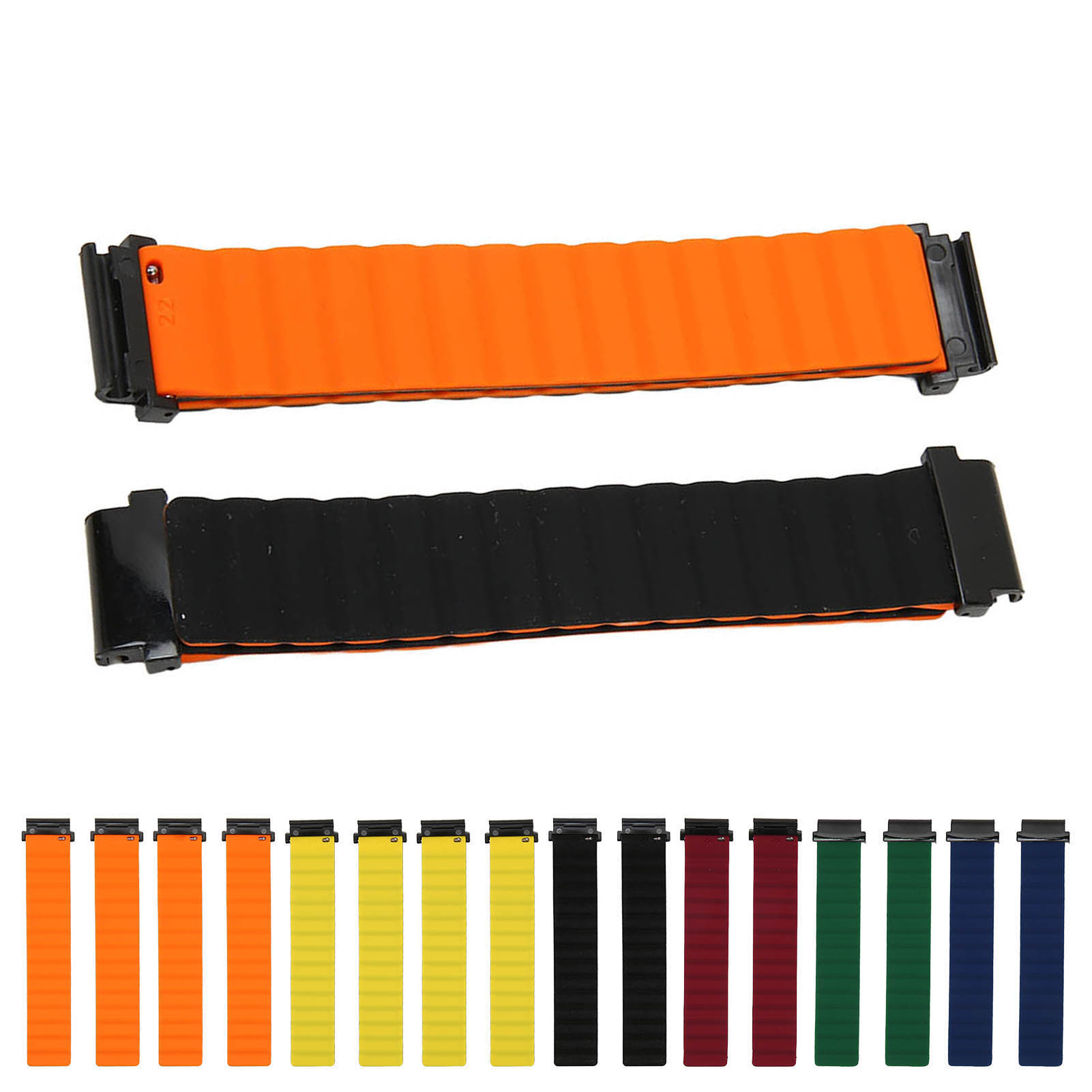 Magnetic Watch Band Quick Release For Falcon Silicone Watch Strap Fo FAD