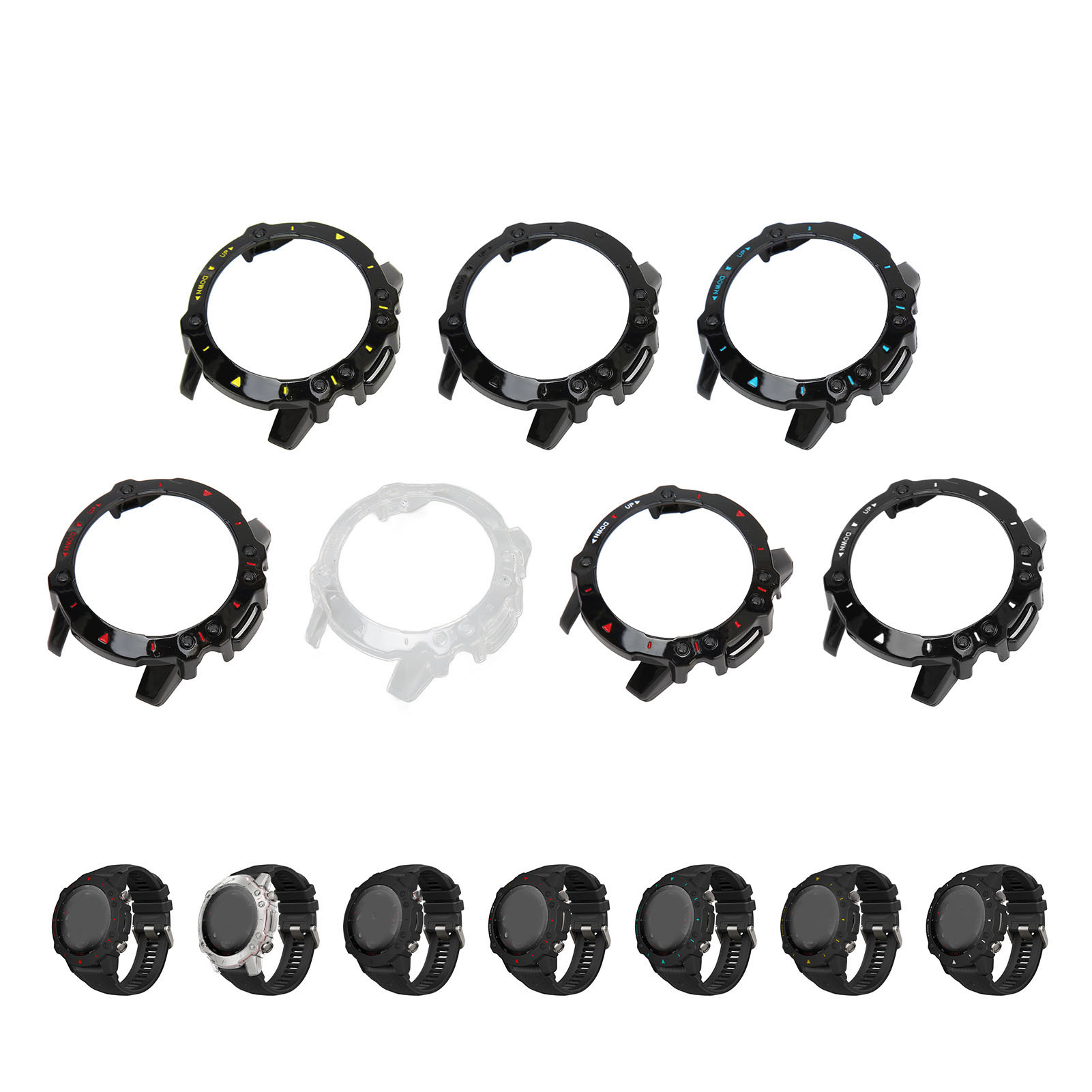Watch Schutzhülle Schocksicher Full Cover Zubehör Uhr Stoßstange Rahmen Für NTS - Zdjęcie 43 z 43