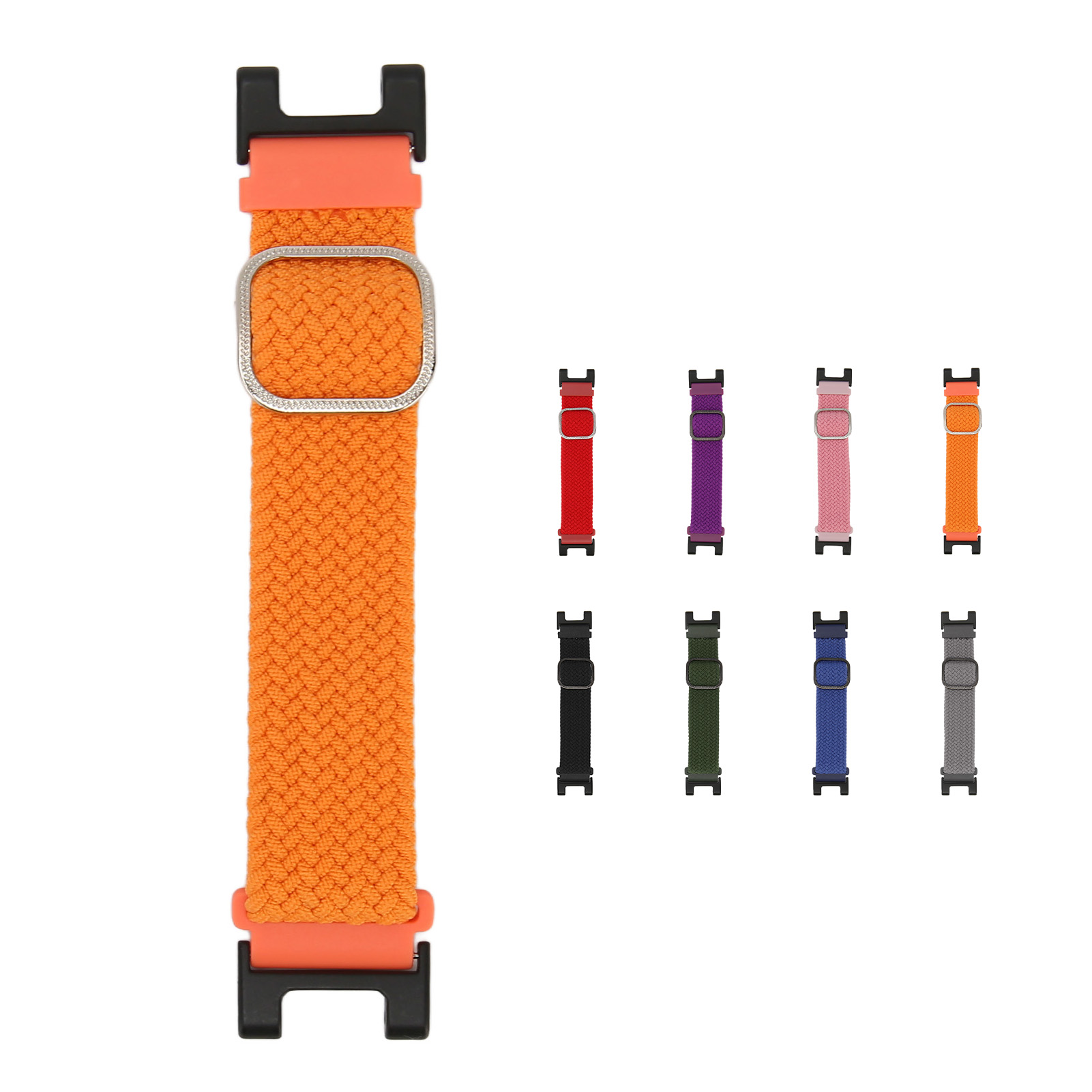 Smartwatch Regulowany nylonowy pleciony pasek Sport Oddychający pasek FOY - Zdjęcie 31 z 38