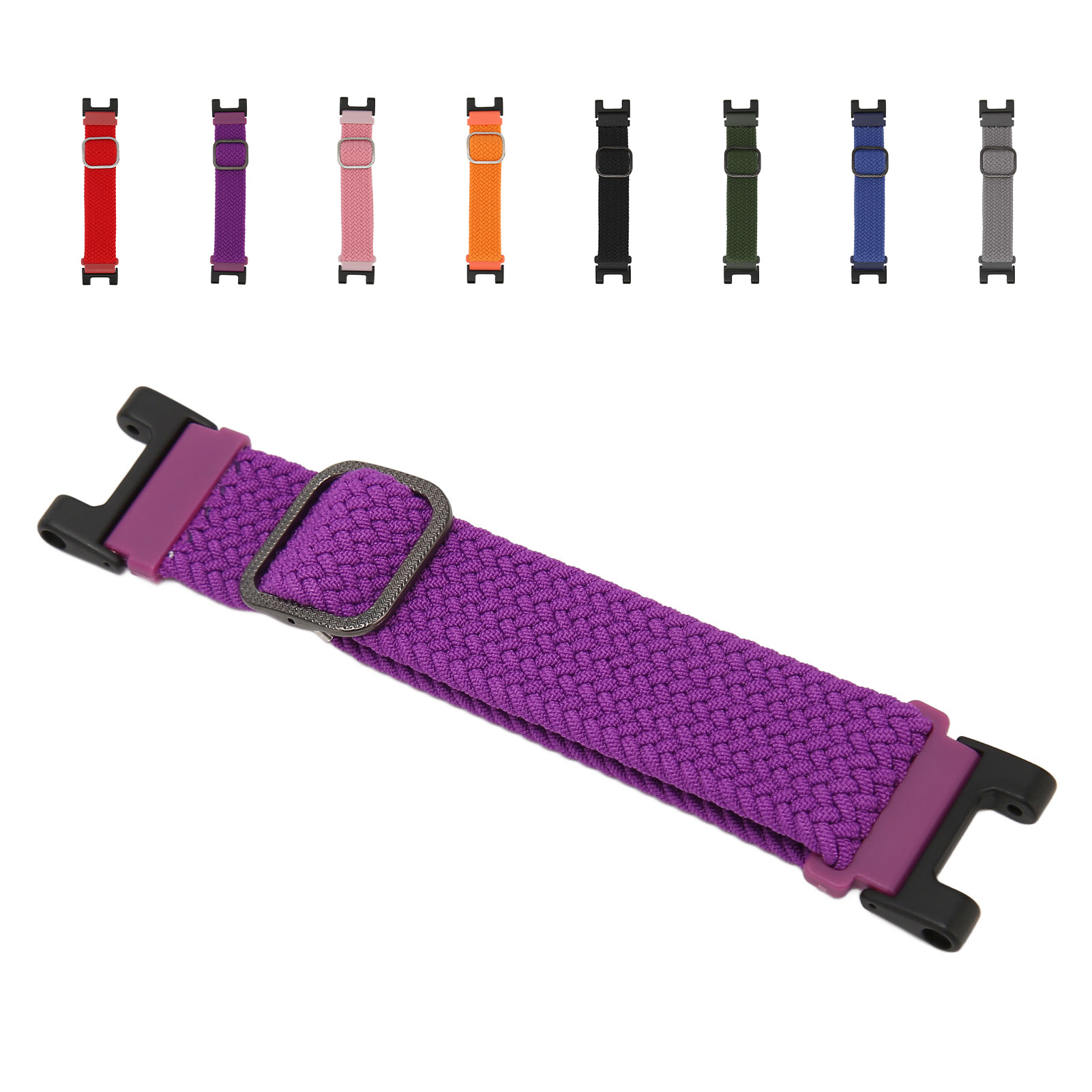 Smartwatch Regulowany nylonowy pleciony pasek Sport Oddychający pasek FOY - Zdjęcie 32 z 38