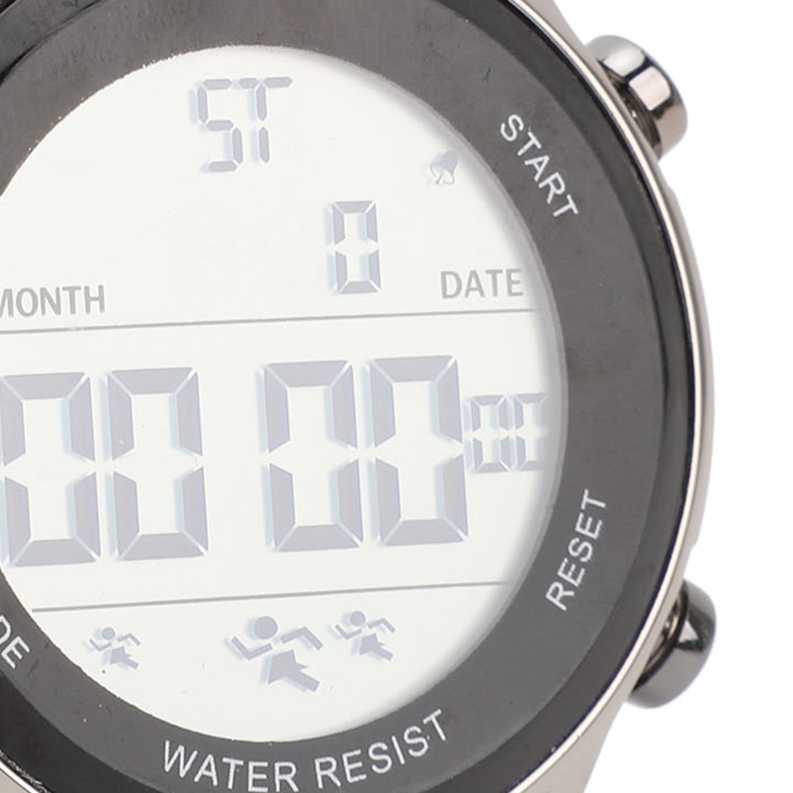 Digital Sports Watch Waterproof Alarm Countdown Dual Time Zone Nylon Strap - Picture 27 of 30
