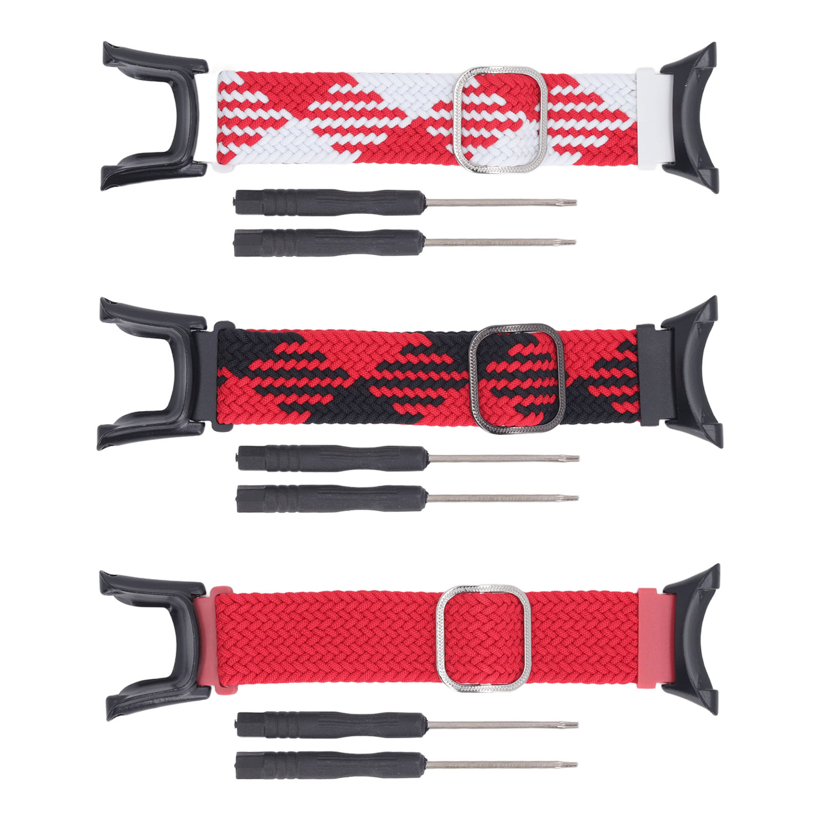 Zegarek Quick Release Pleciony pasek Rozciągliwy zamiennik Regulowany Uni CUB - Zdjęcie 25 z 32