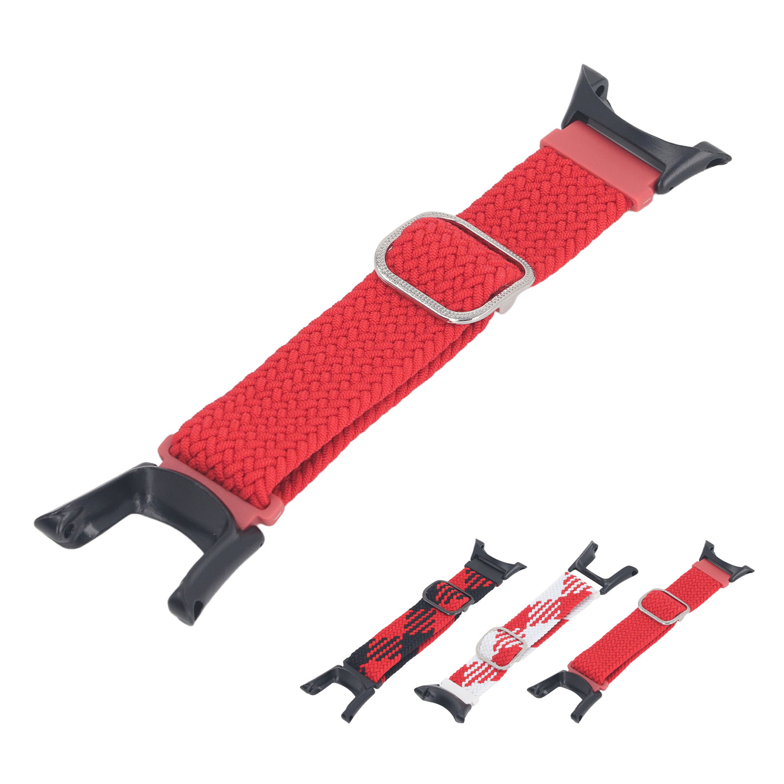 Quick Release Watch Geflochtenes Band Stretchy Replacement Verstellbares Uni FOY - Zdjęcie 30 z 32