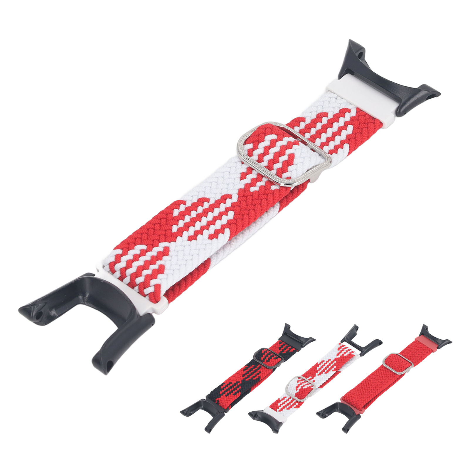 Zegarek Quick Release Pleciony pasek Rozciągliwy zamiennik Regulowany Uni CUB - Zdjęcie 24 z 32