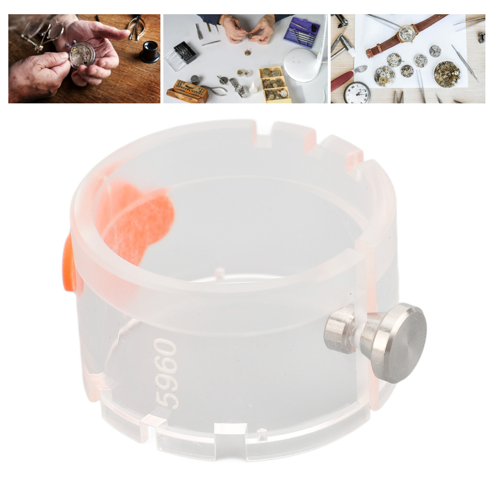 Kunststoffbewegungshalter Workstation Tool Plastic Watch Bewegungsständer Für - Zdjęcie 29 z 32