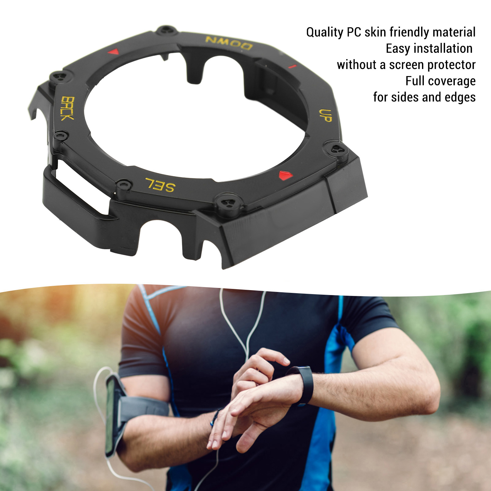 Watch Protective Bumper Cover Case for T Rex 3 Anti Scratch Drop Resistant - 第 21/21 張圖片