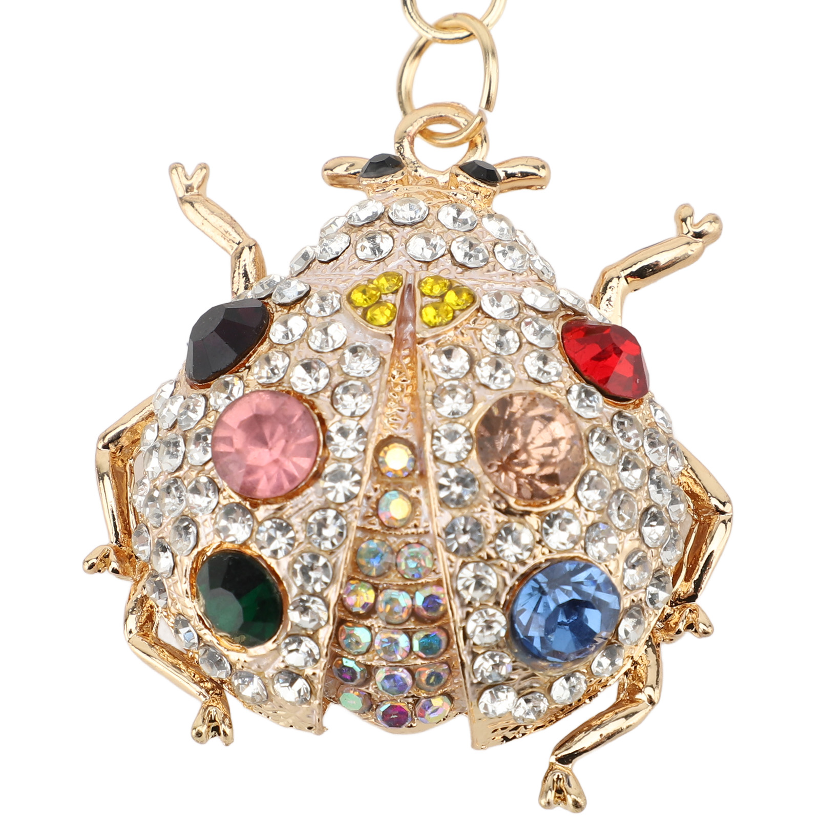 Animal Keychain Cute Bling Rhinestone Key Holder Keyring Bag Decor for Birthday - Picture 13 of 18