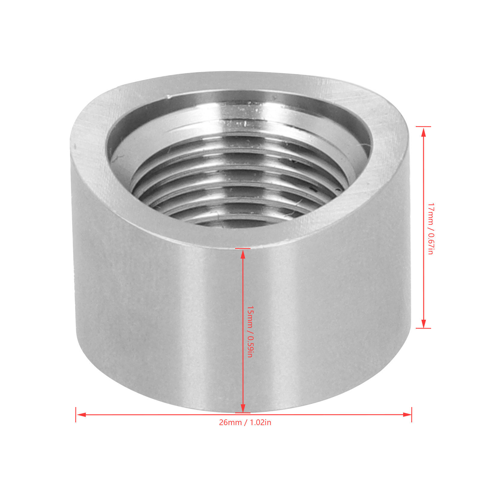 Auto Oxygen Sensor Socket M18 X 1 5 Mm Welding Socket Kit With - Picture 20 of 22