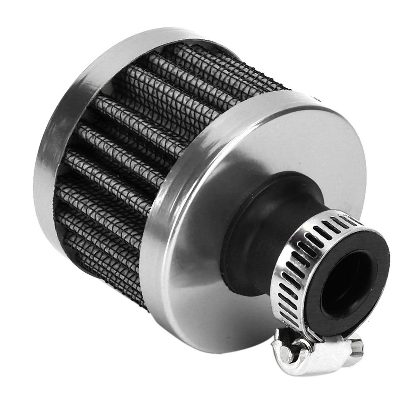 13mm/0.5in Mini Air Intake Filter Vent Crankcase Breather Universal Car Accessor - Picture 20 of 20