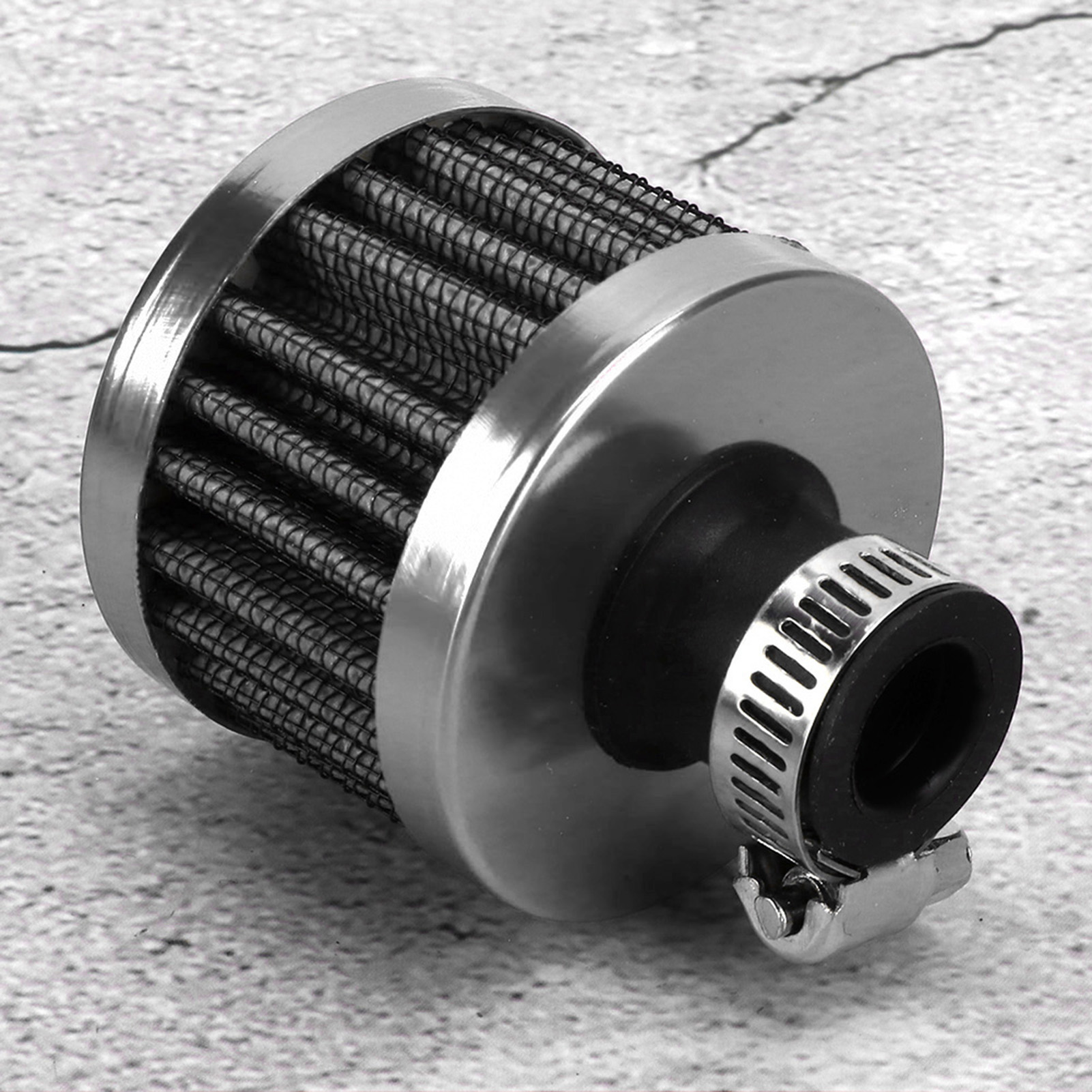 13mm/0.5in Mini Air Intake Filter Vent Crankcase Breather Universal Car Accessor - Picture 18 of 20