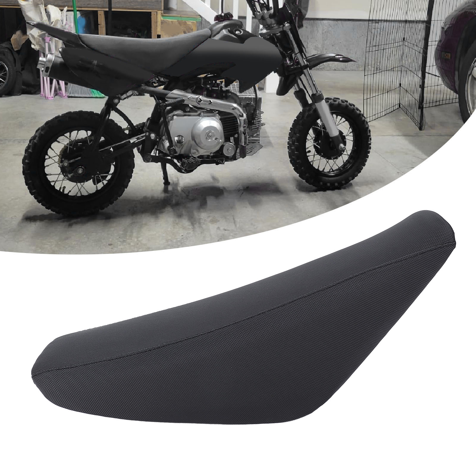 Motorrad Großer Schaumstoffsitz Dirt Bike Flacher Schaumstoffsitz Stabiler - Bild 24 von 28