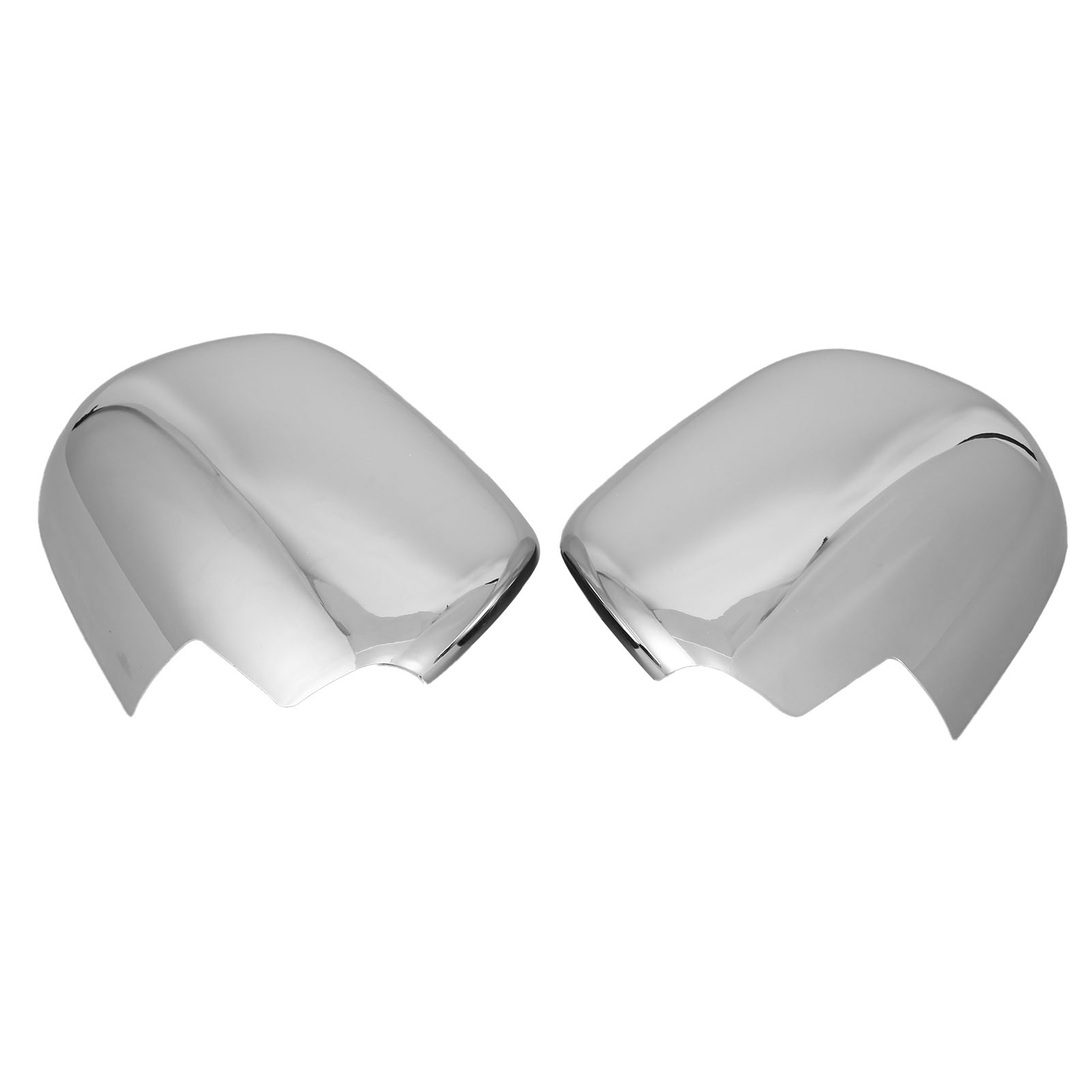 Rearview Wing Mirror Cover 2pcs Rearview Side Mirror Cover ABS Chrome ...