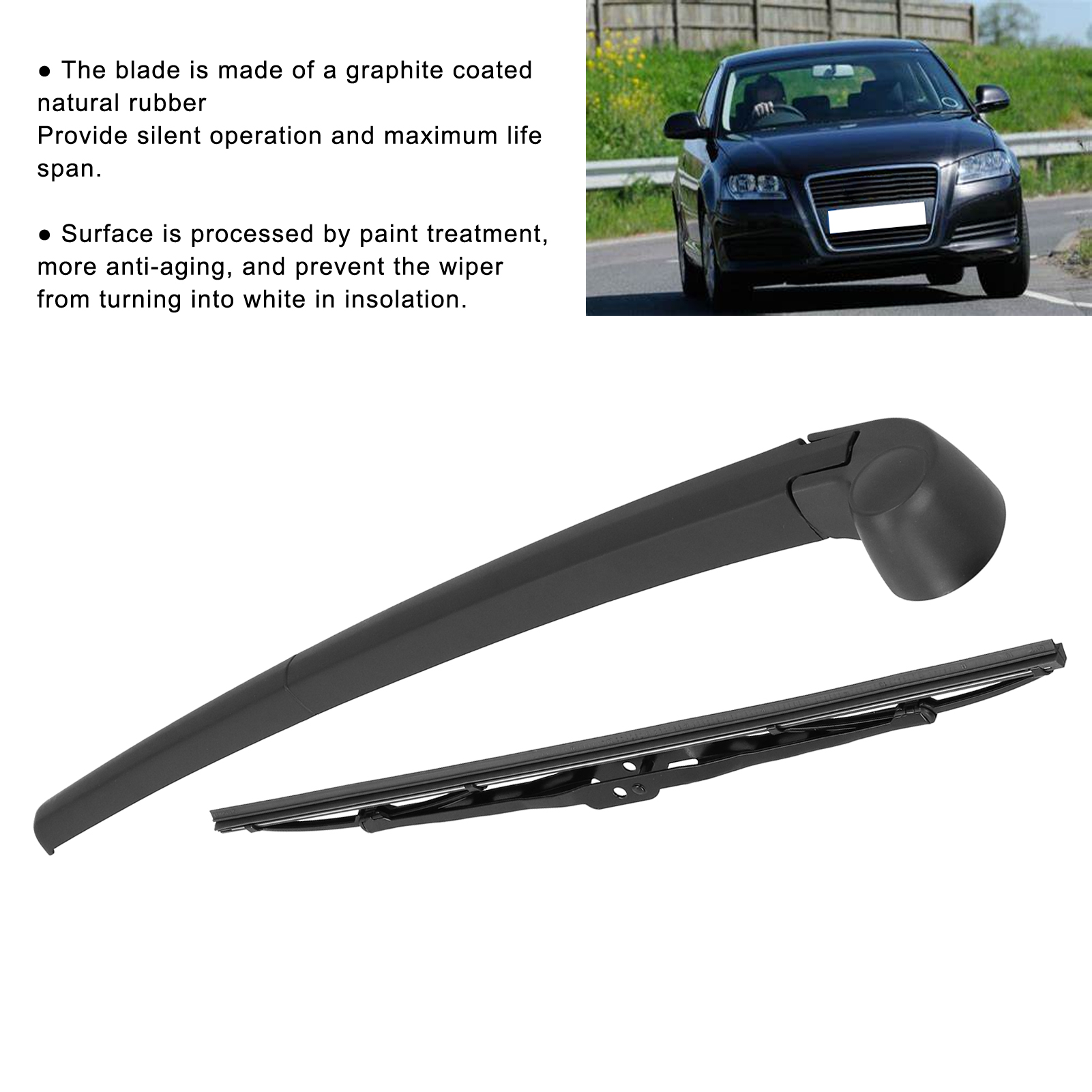 Rear Wiper Arm Practical Long Service Life Rear Wiper Arm Sturdy For - Picture 11 of 24