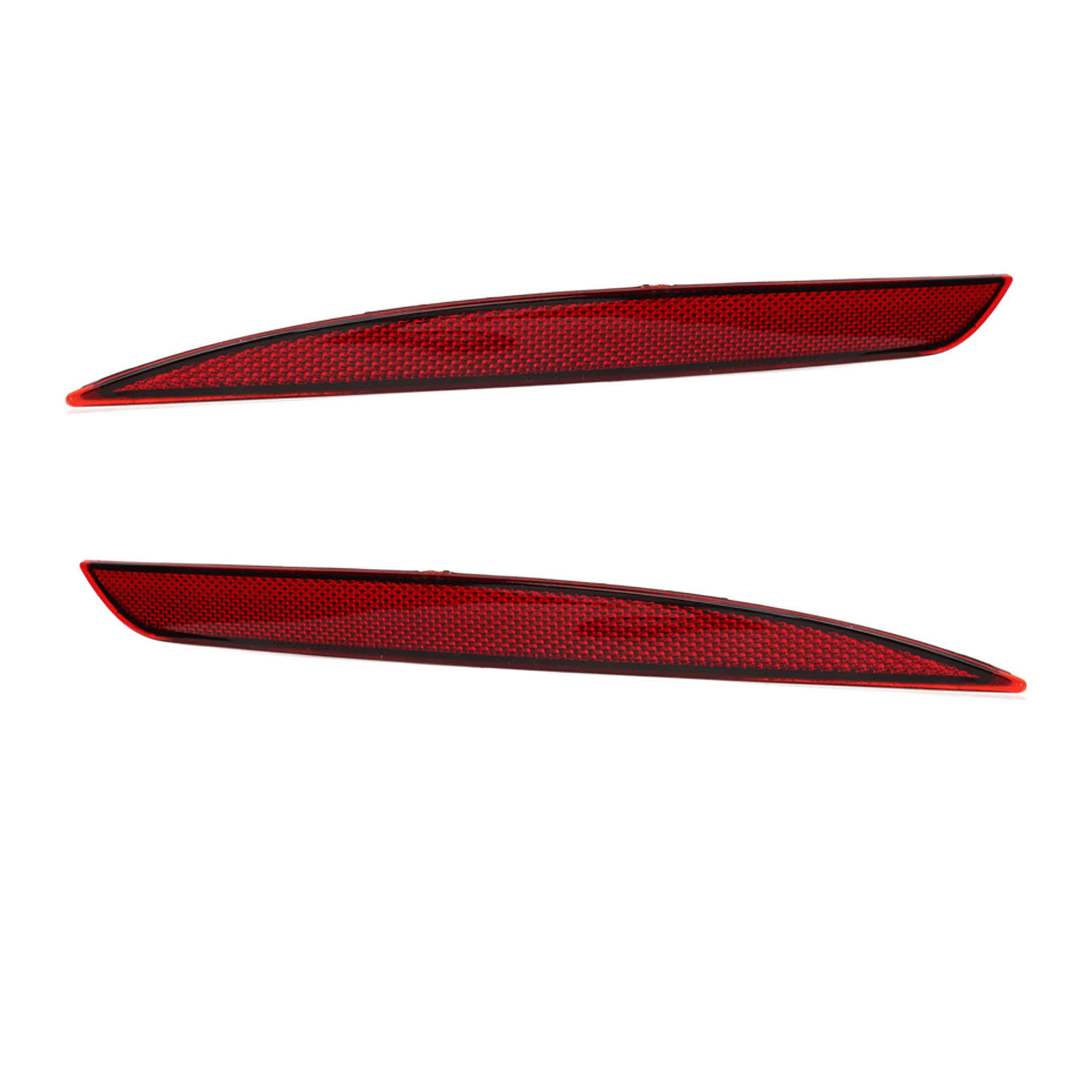 Rear Bumper Reflector Red Lens Car Tail Reflector Light Replacement For Mo - Picture 24 of 28