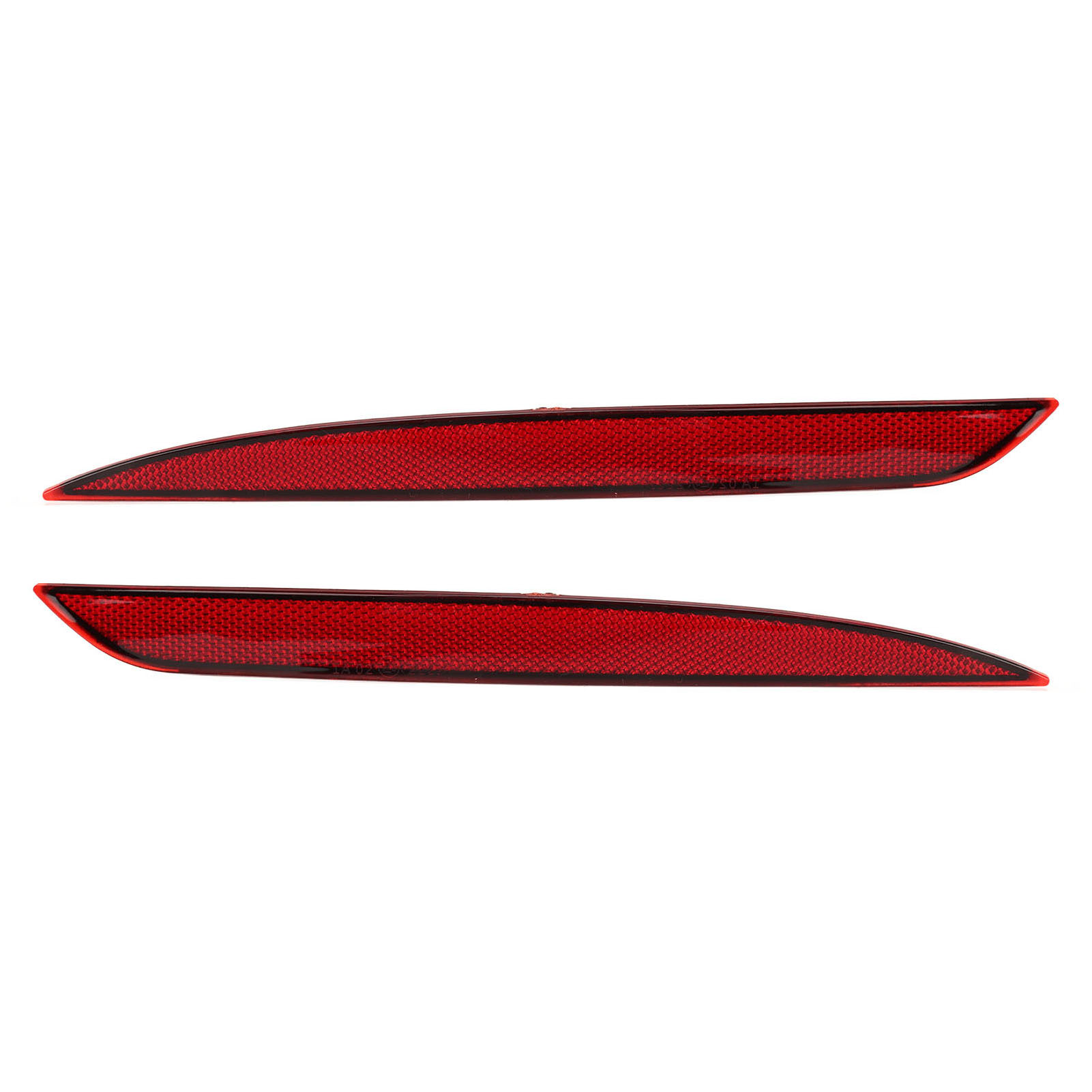 Rear Bumper Reflector Red Lens Car Tail Reflector Light Replacement For Mo - Picture 25 of 28