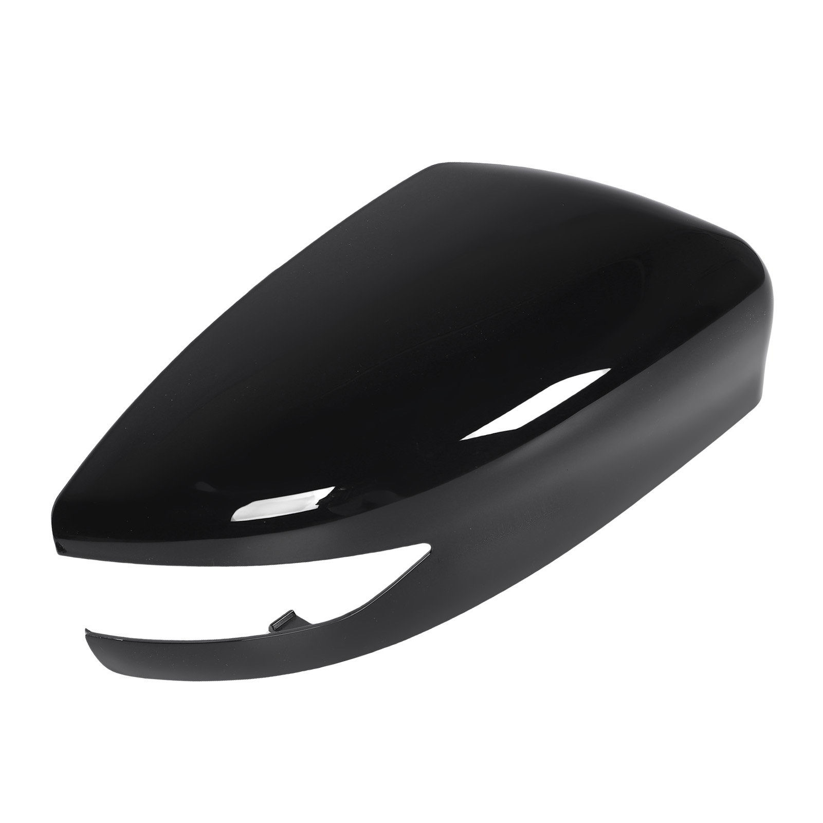 Rearview Mirror Cap Gloss Black Stylish Car Door Wing Side Mirror Cover Replacem - Picture 17 of 18