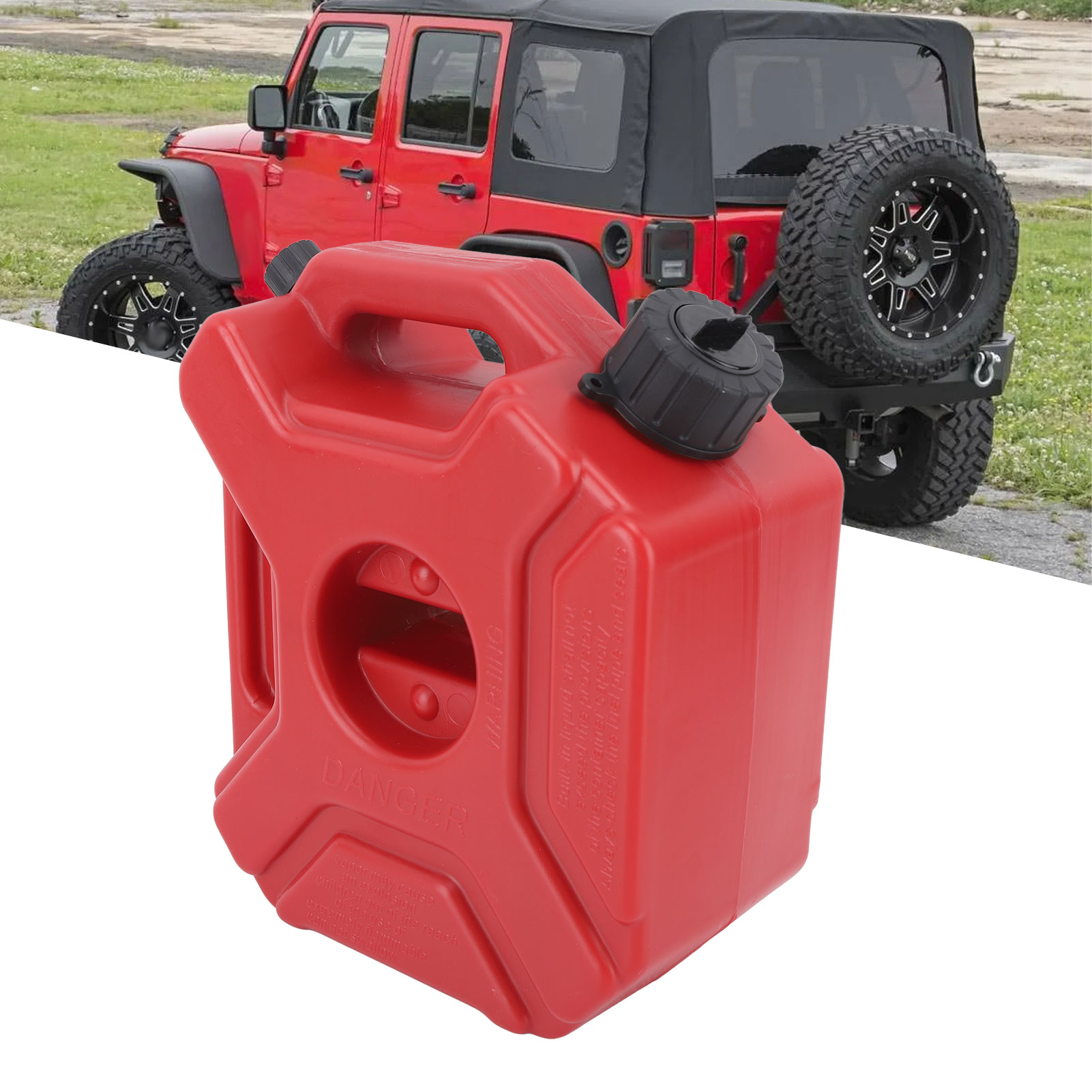 3L 0.75 Gallon Fuel Tank Shockproof Easy Carry Universal For Motorcycle Off - Picture 29 of 30
