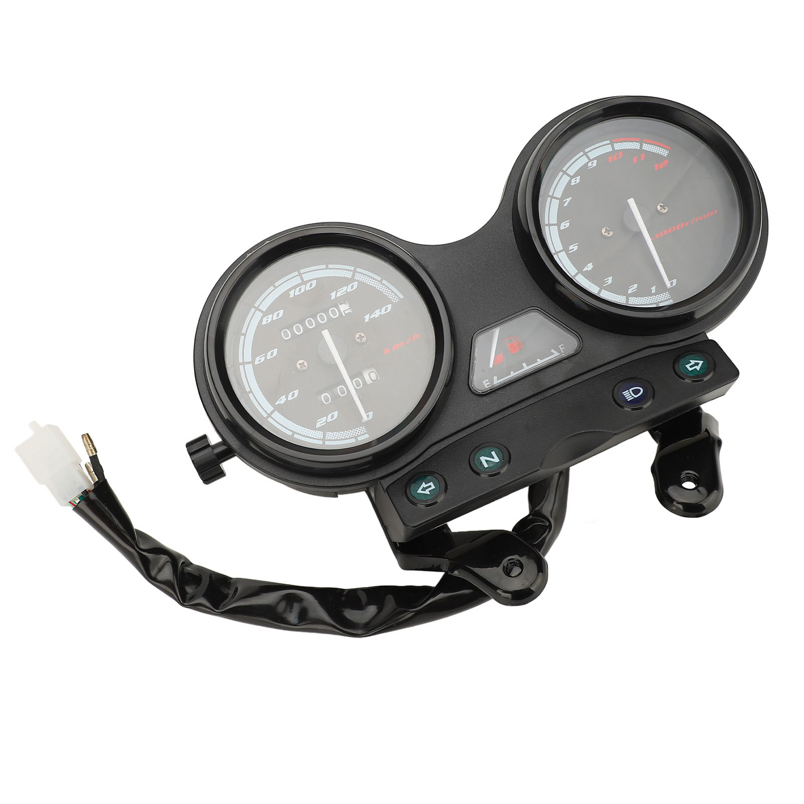 12V Motorcycle Gauge Combo Precise Display Motorcycle Speedometer Odometer Gauge - Picture 15 of 18