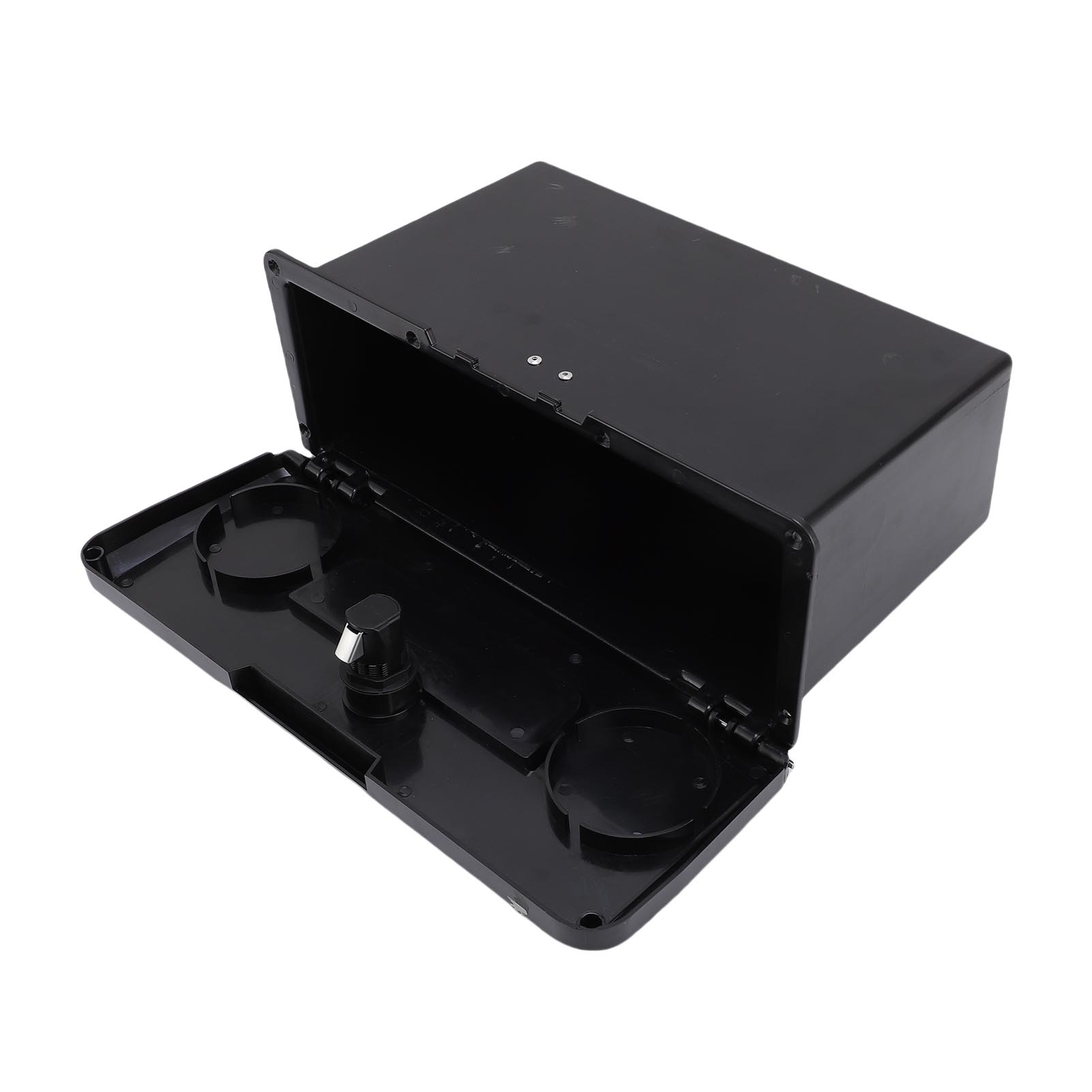 Marine Boat Storage Compartment Lockable ABS Glove Box with Double Cup Holder - Picture 15 of 18