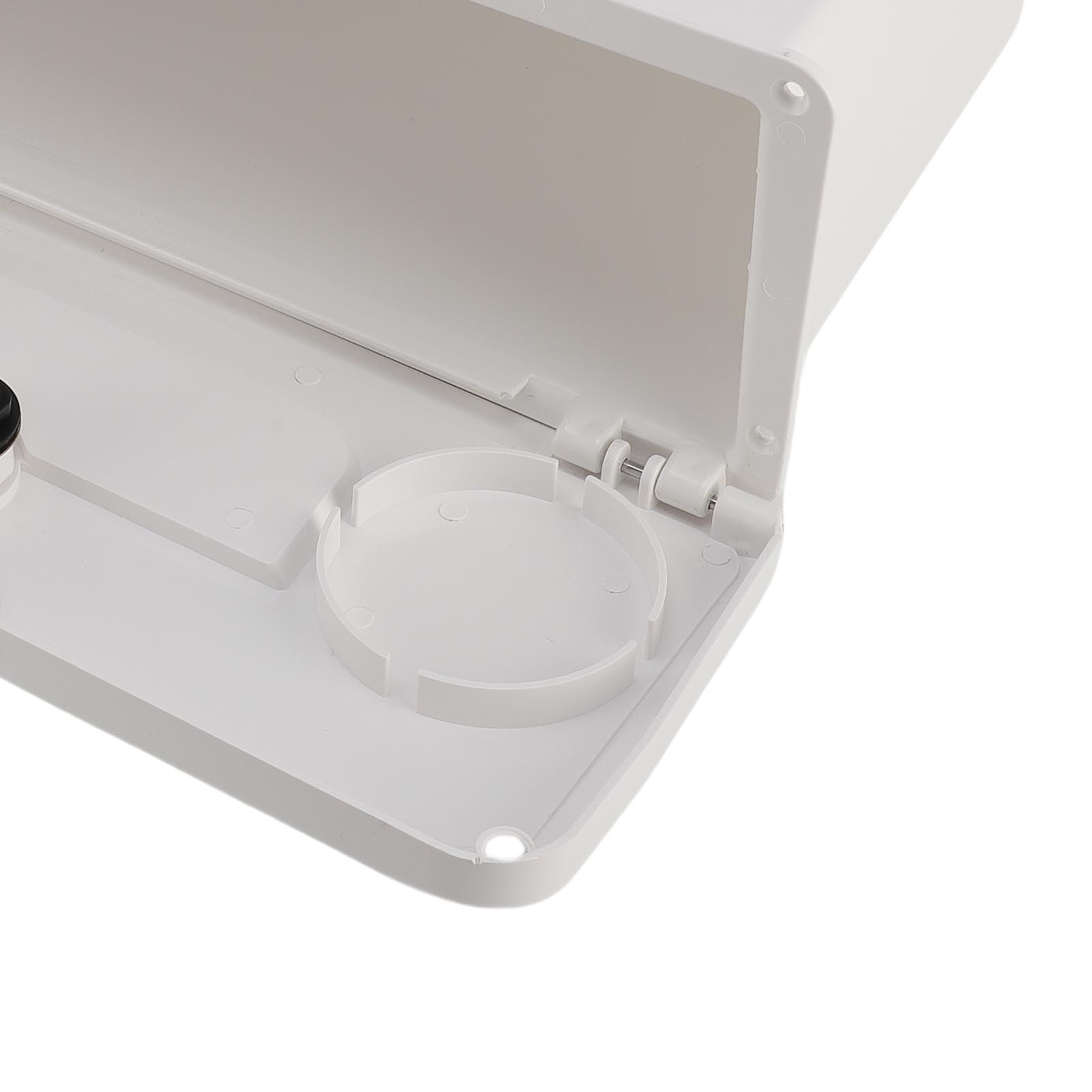 Marine Boat Storage Compartment Lockable ABS Glove Box with Double Cup Holder - Picture 16 of 18