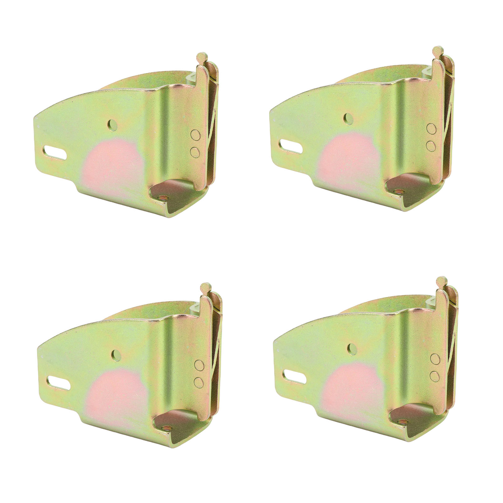4PCS E Track Wood Beam End Socket Heavy Duty Storage Bracket For Trailer Cargo - Picture 13 of 18