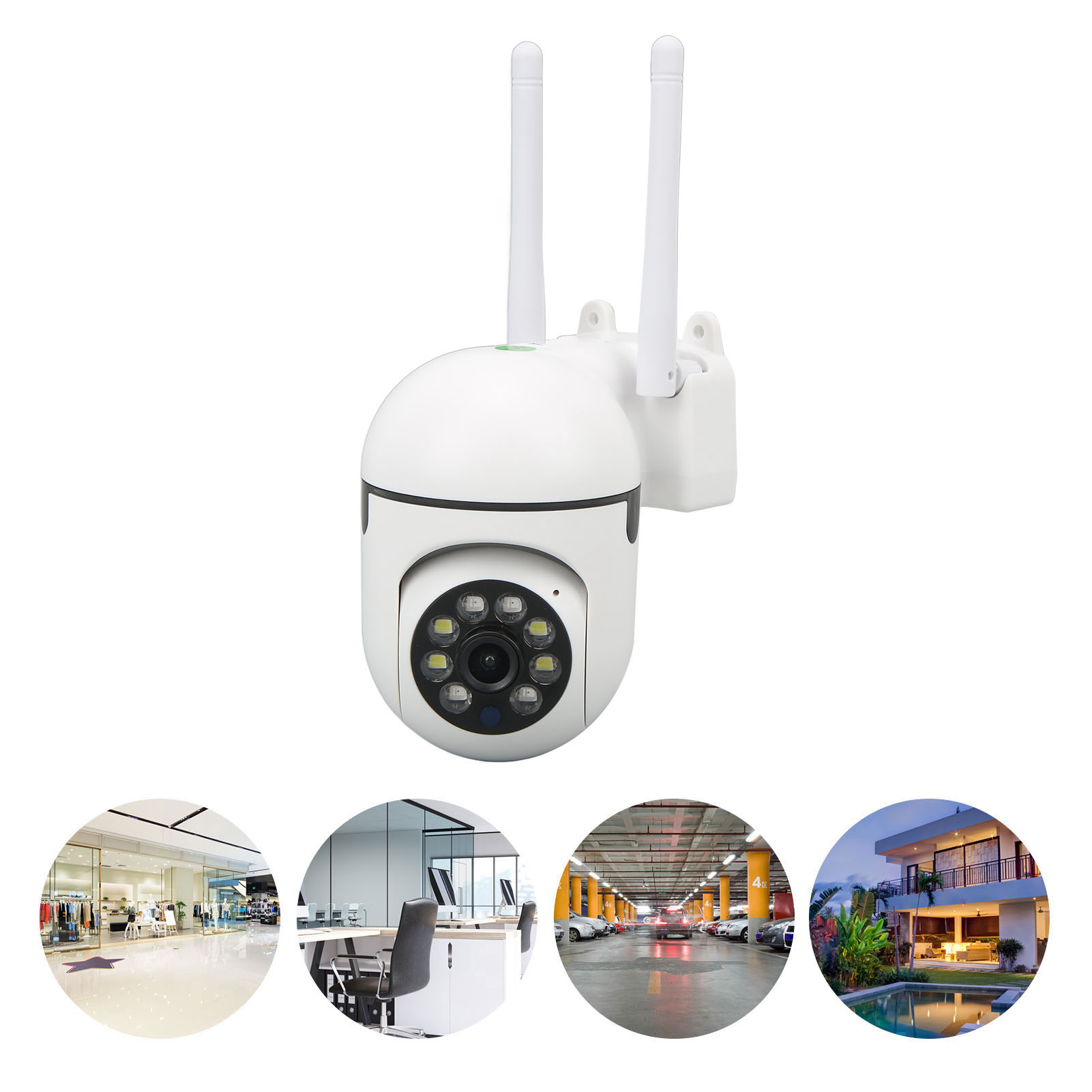 Smart Security Camera Wireless WiFi Indoor Surveillance Camera Infrared Nigh - Picture 16 of 24