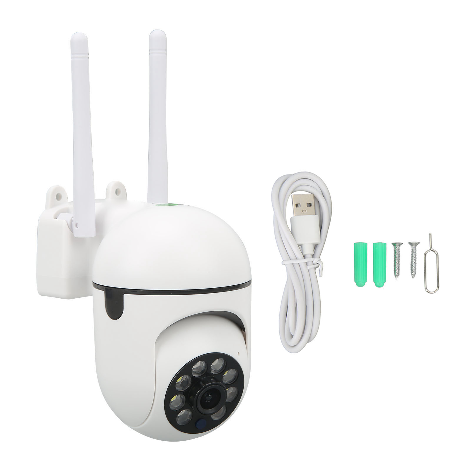 Smart Security Camera Wireless WiFi Indoor Surveillance Camera Infrared Nigh - Picture 22 of 24