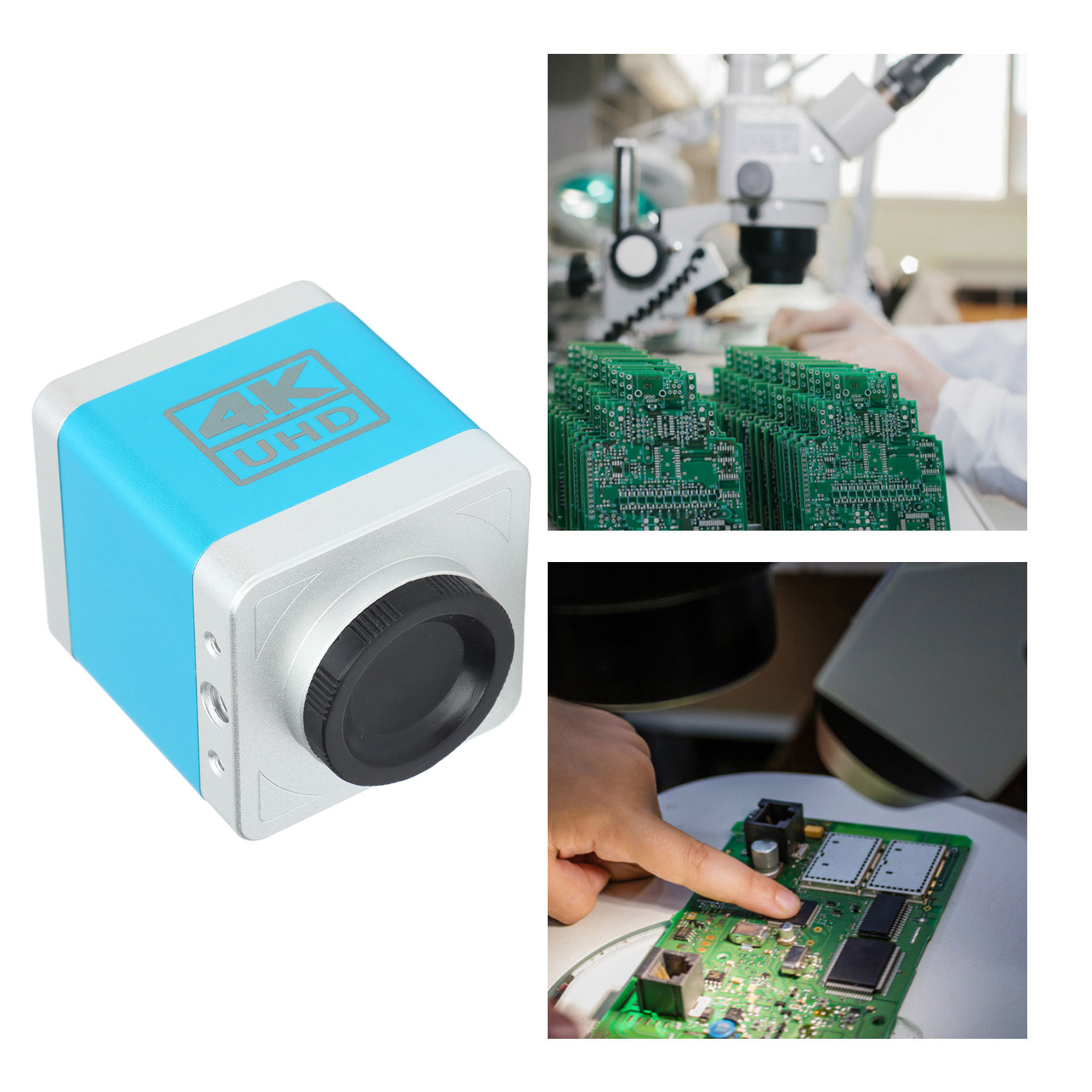 4K 1080P Video Microscope Camera USB2.0 High Definition Multimedia Interface CB - Afbeelding 27 van 33