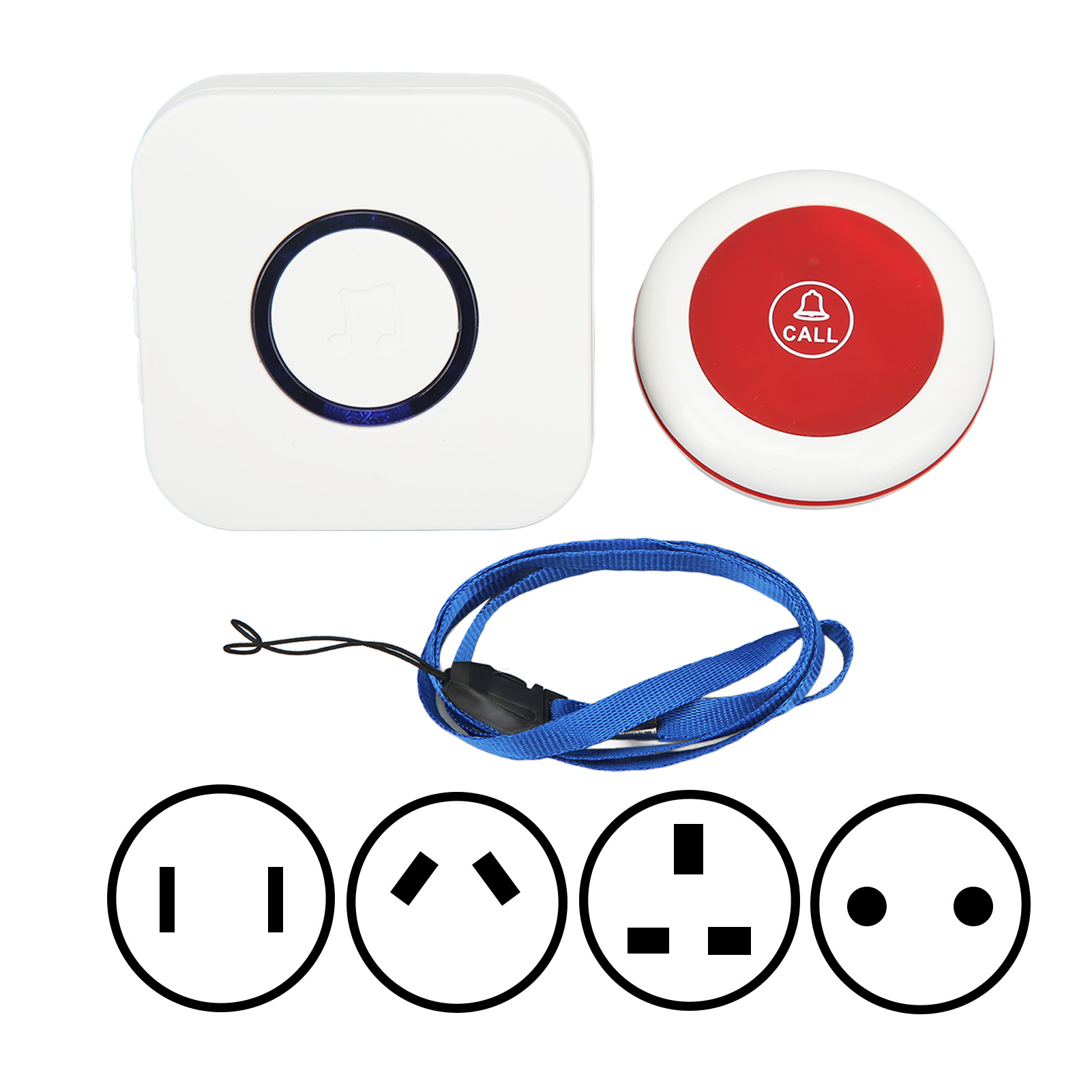 Emergency Caregiver Pager Wireless Call Button Nurse Alert System For E BST - Picture 29 of 30