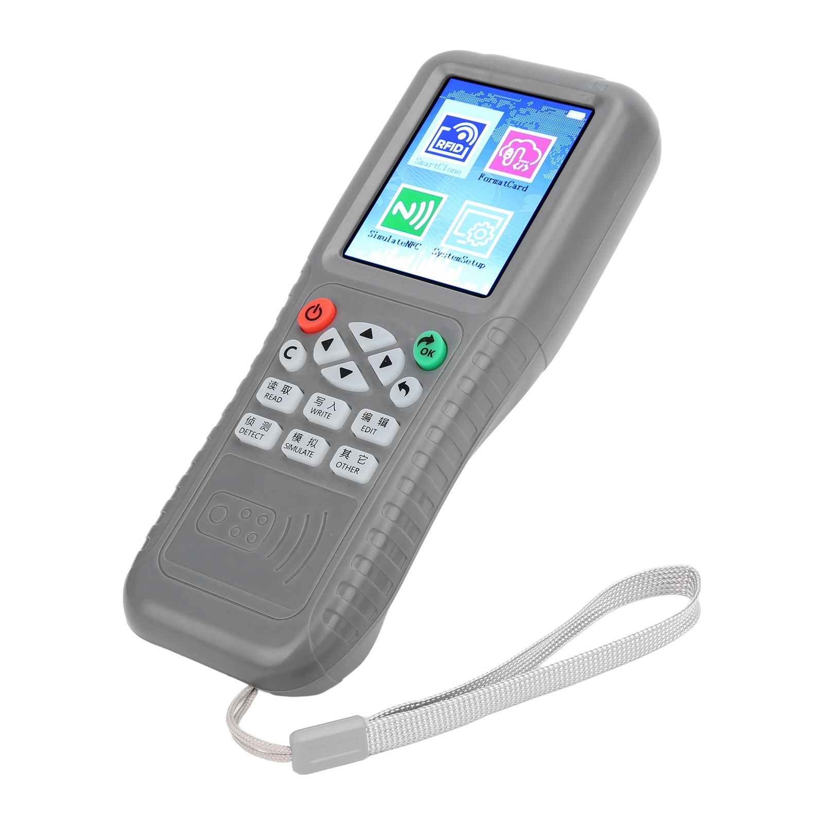 125KHZ Card Copier Voice Prompt Full Decoding Function Reader Writer For IC I FY - Afbeelding 27 van 28