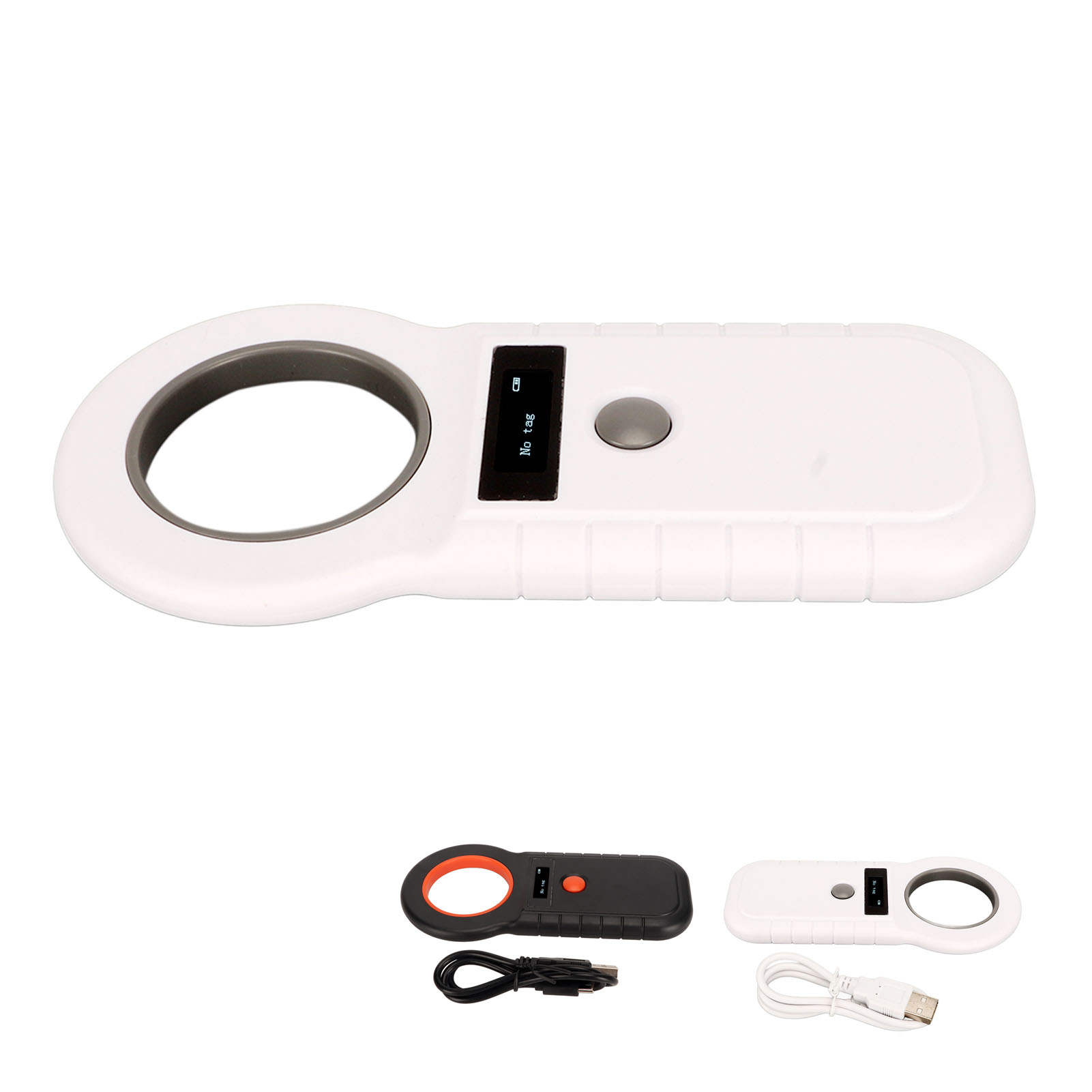 Reader Handheld 134.2Khz 125Khz Portable Animal Microchip Scanner Tag Re CB - Afbeelding 23 van 28