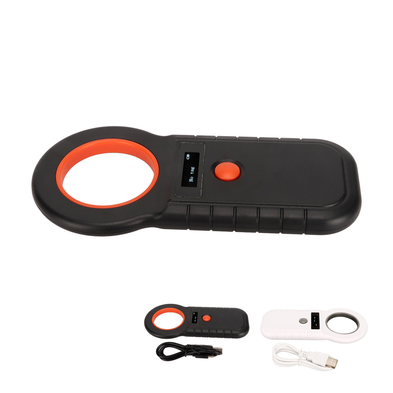 Reader Handheld 134.2Khz 125Khz Portable Animal Microchip Scanner Tag Re CB - Afbeelding 26 van 28