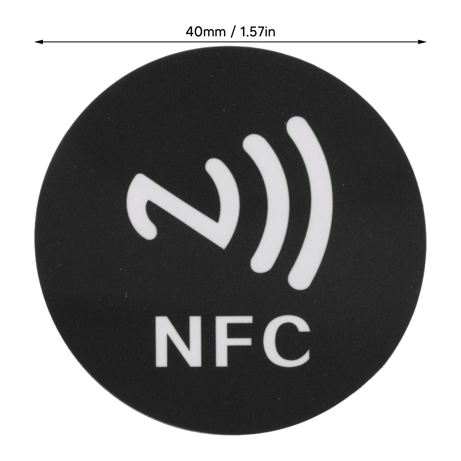20PCS NFC Stickers PET 40mm Lightweight Readable Writable NFC Tags Phone Back - 第 15/24 張圖片