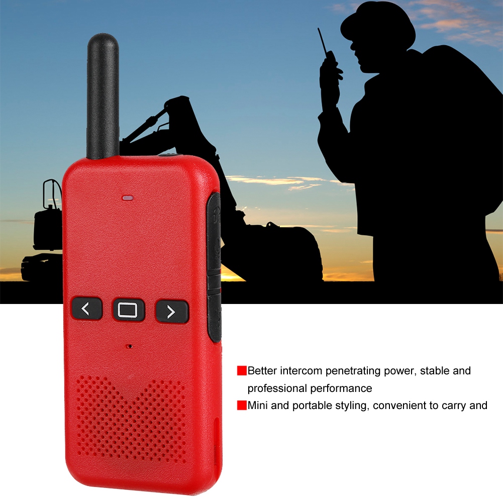 Profesjonalne bezprzewodowe Walkie Talkie Przenośne wodoodporne dwukierunkowe radio Interph CB - Zdjęcie 21 z 23