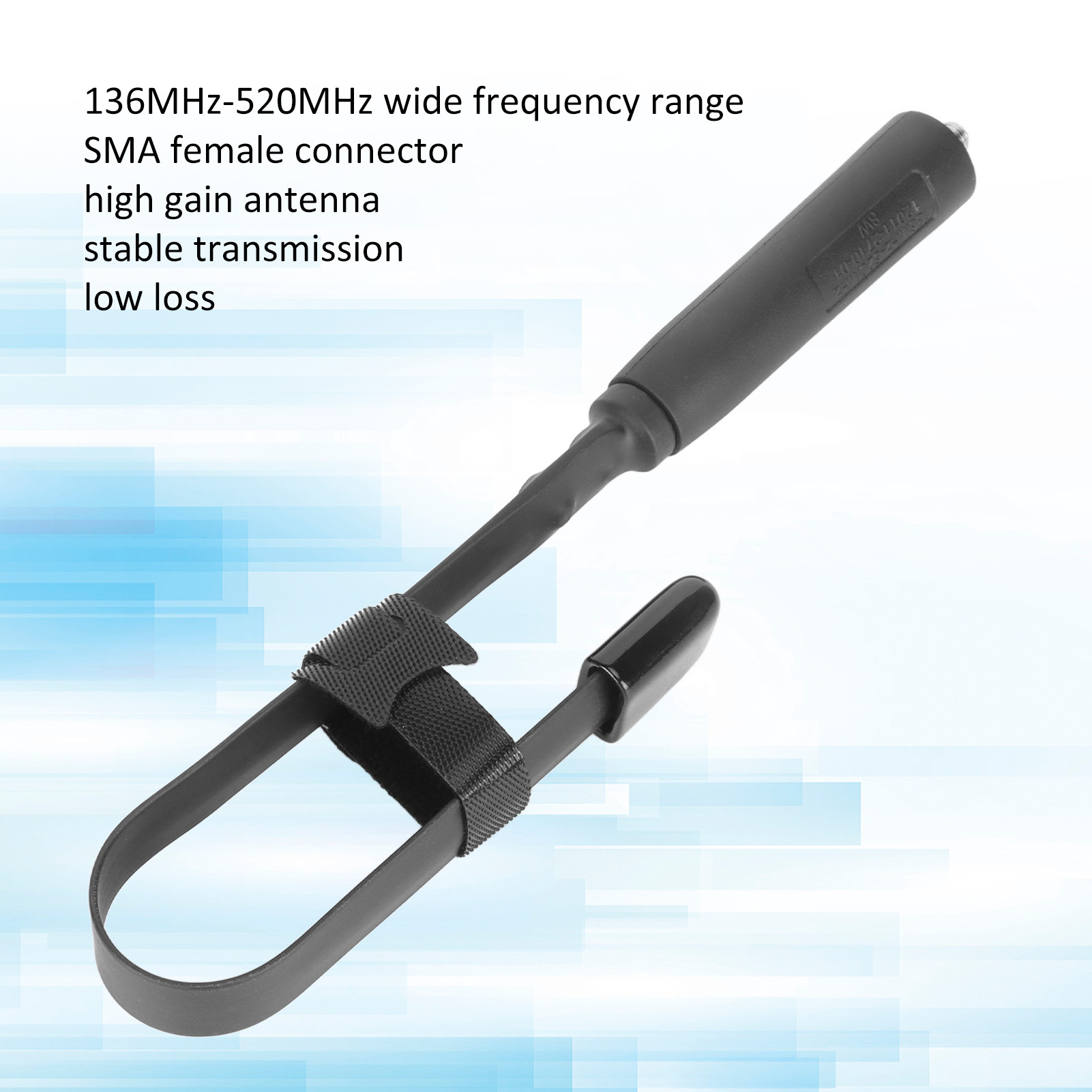 2 Set Walkie Talkies Antenna Gooseneck SMA Female Dual Band Foldable Aerial NDE - Zdjęcie 28 z 29