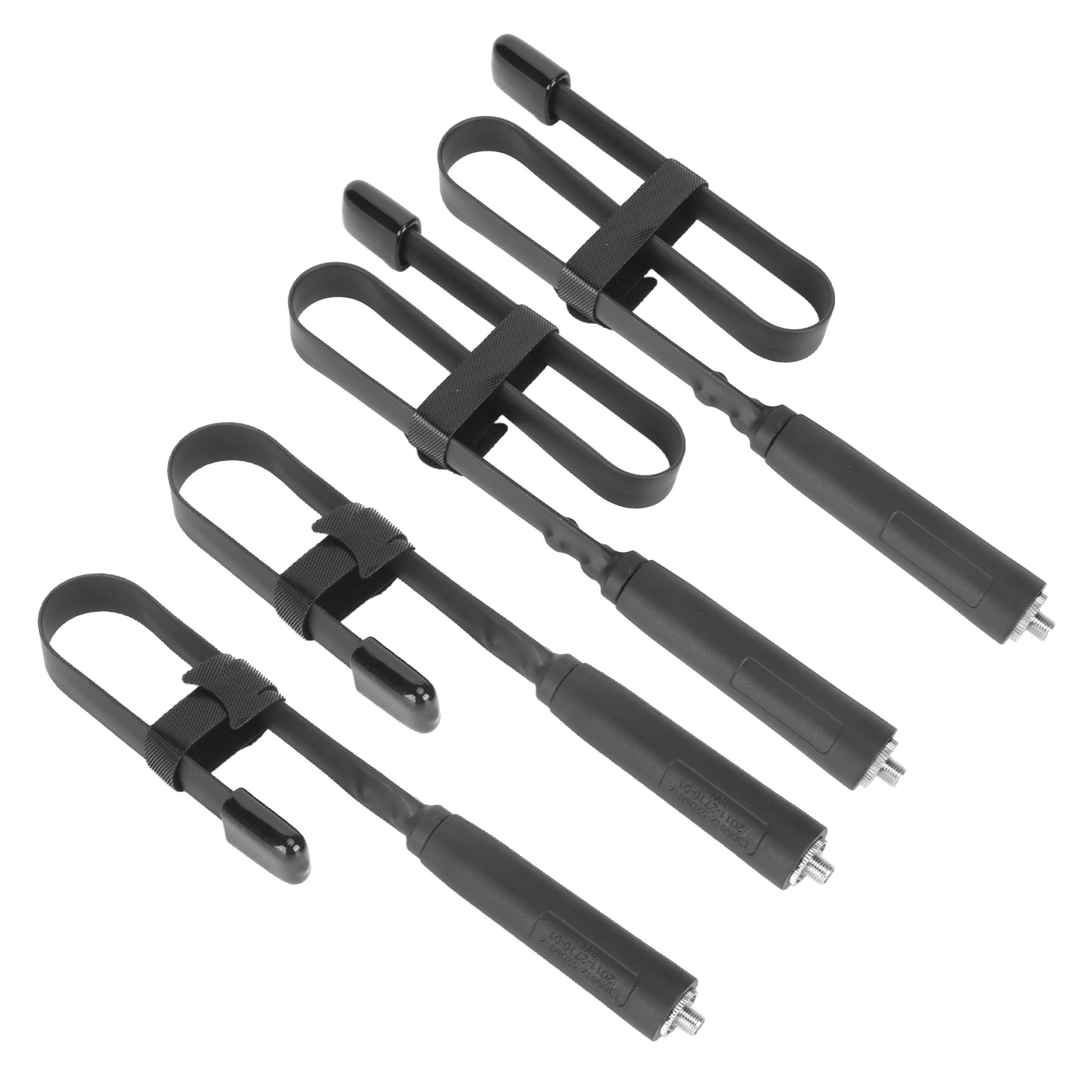 2 Set Walkie Talkies Antenna Gooseneck SMA Female Dual Band Foldable Aerial NDE - Zdjęcie 29 z 29