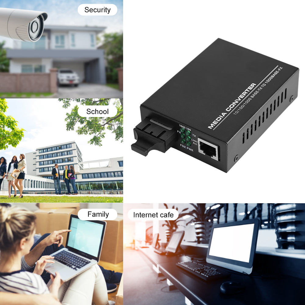 Carrier Class Gigabit 100-250V Dual Fiber Single Mode SC Fiber Optic Transce SD3 - Picture 11 of 16