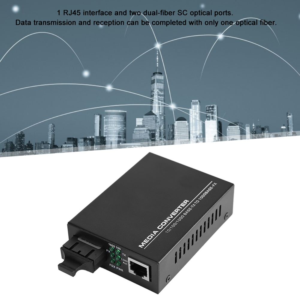 Carrier Class Gigabit 100-250V Dual Fiber Single Mode SC Fiber Optic Transce IDS - Picture 13 of 16