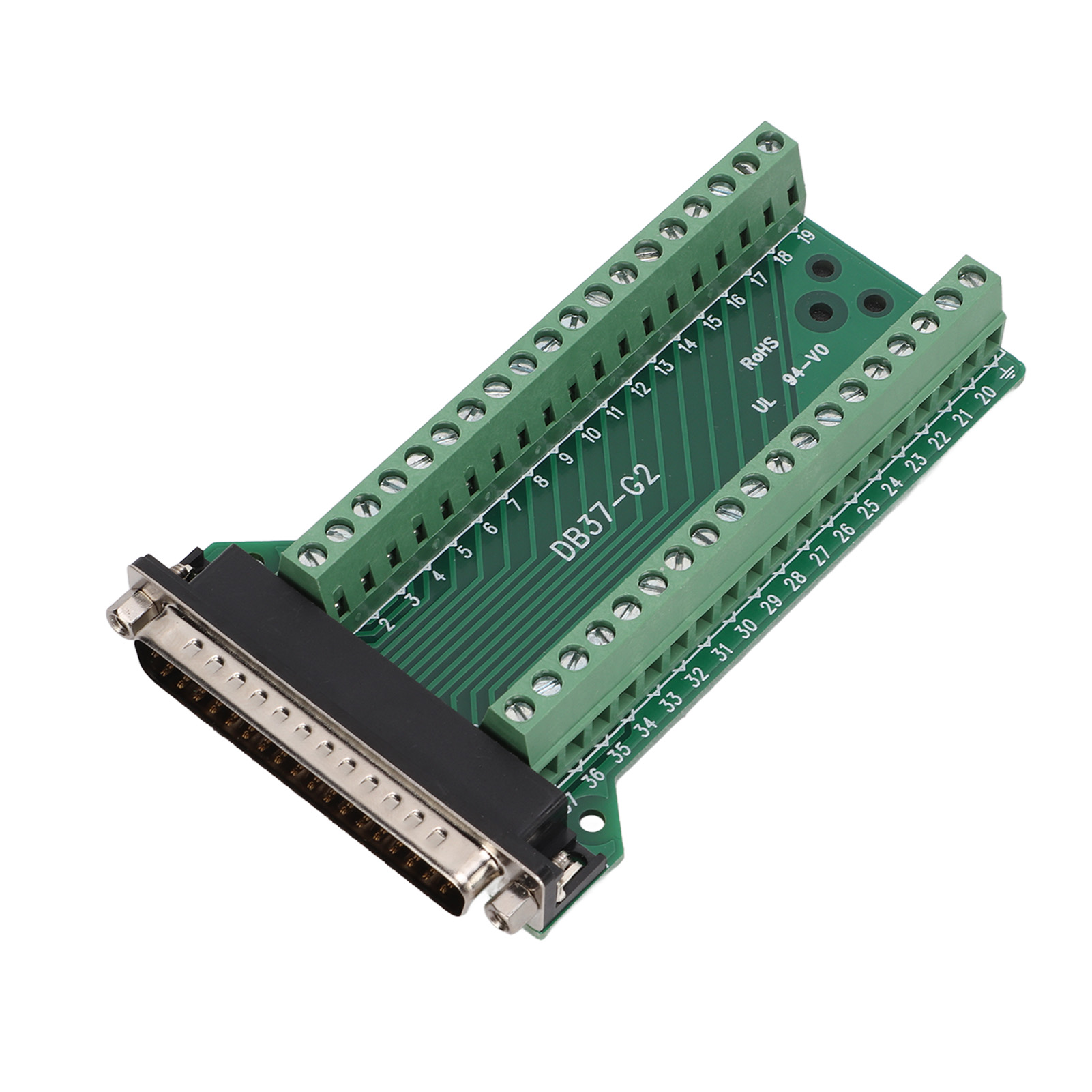 DB37 Breakout Connector Terminal Board Straight PCB Insulated Anti Interfere SPM - Picture 28 of 28