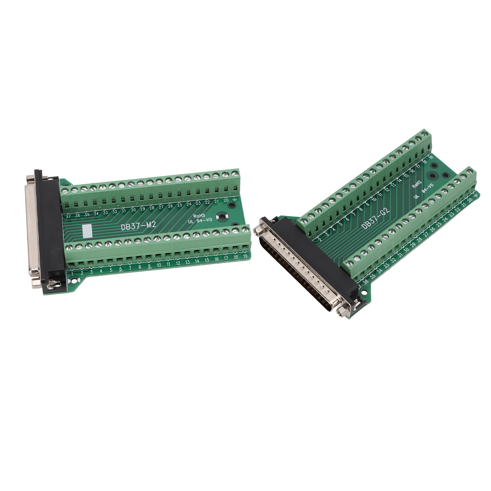 DB37 Breakout Connector Terminal Board Straight PCB Insulated Anti Interfere SPM - Picture 25 of 28