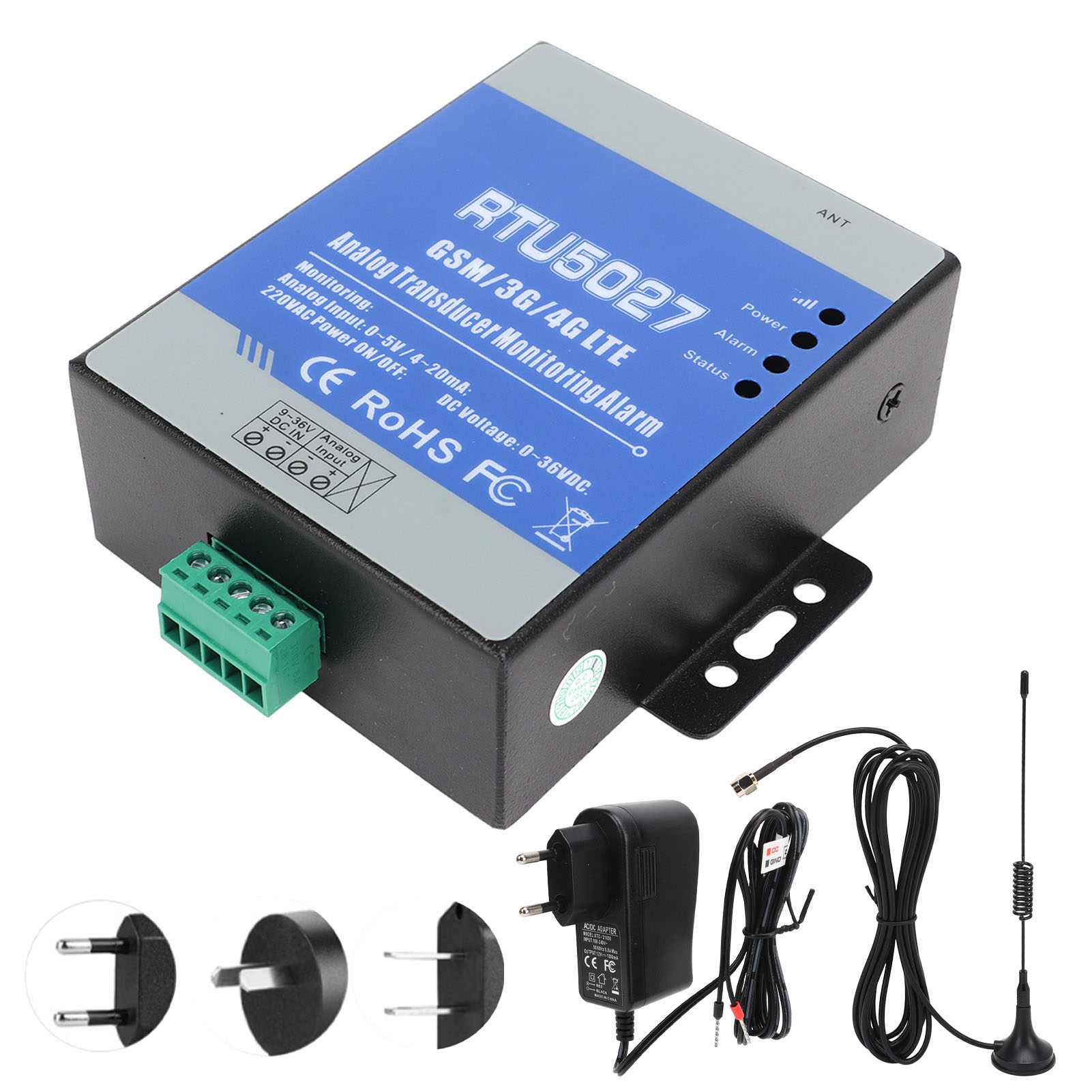 GSM Analog Alarm Metal Wireless Circuit Fault Simulation Acquisition Monitor NEW - Afbeelding 16 van 18