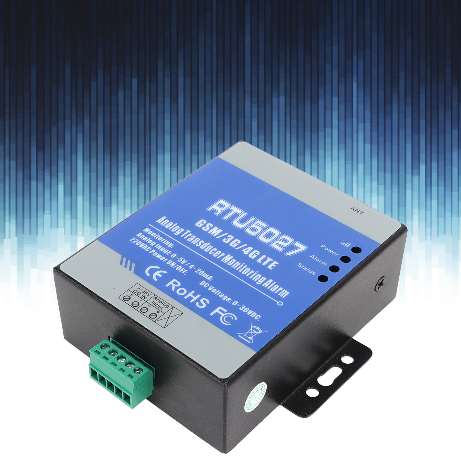 GSM Analog Alarm Metal Wireless Circuit Fault Simulation Acquisition Monitor NEW - Afbeelding 15 van 18