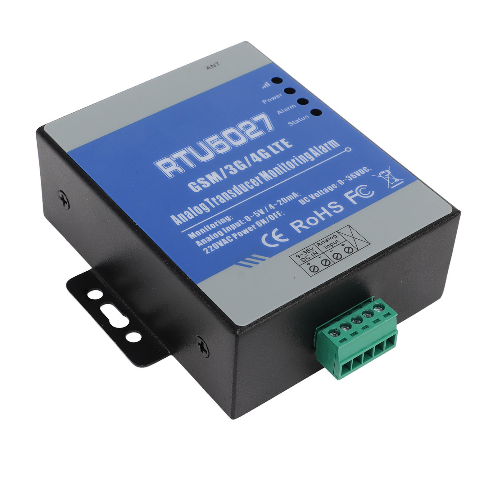 GSM Analog Alarm Metal Wireless Circuit Fault Simulation Acquisition Monitor NEW - Afbeelding 17 van 18