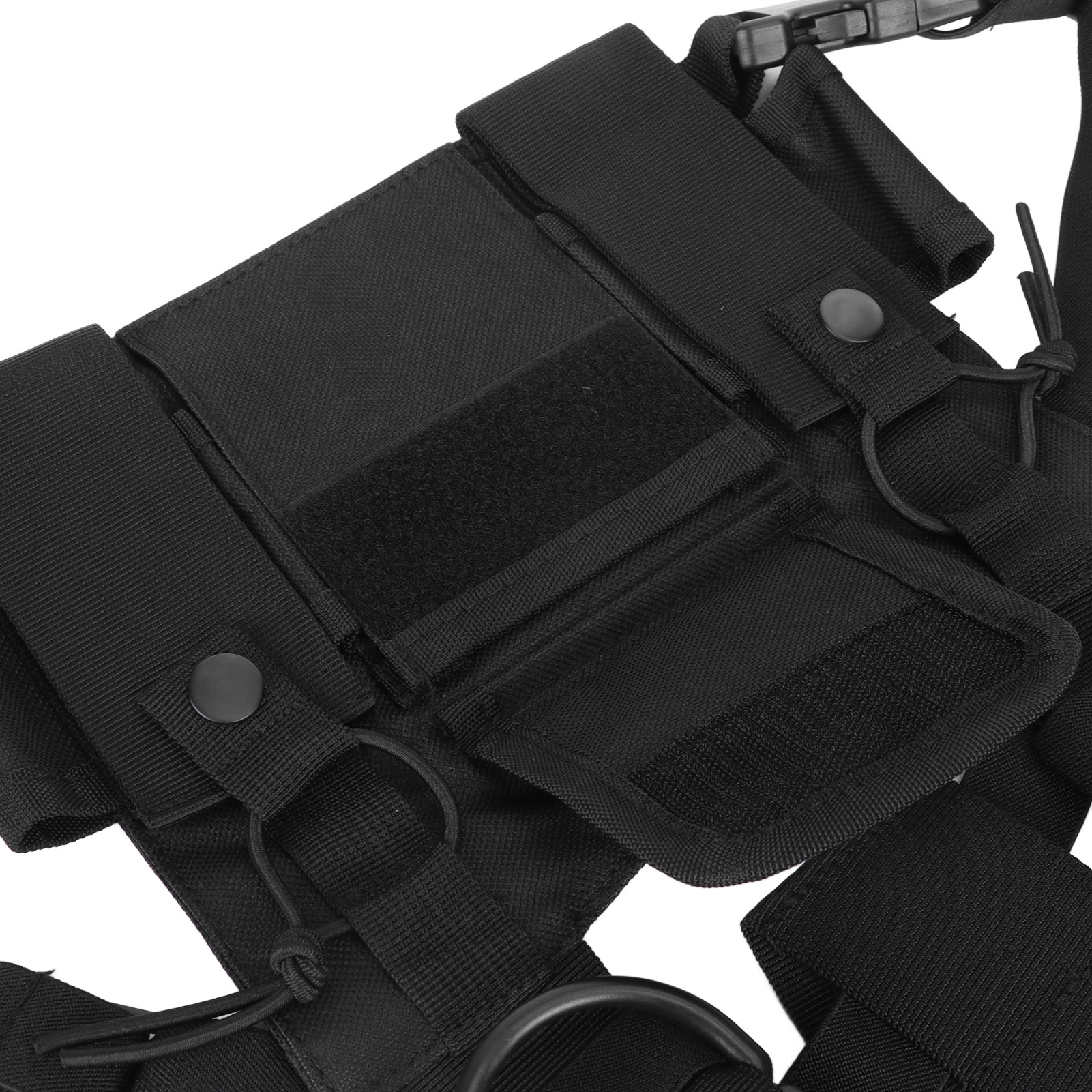 Radio Chest Harness 2 Pockets Oxford Cloth Adjustable Vest Rig Universal For DB - Zdjęcie 13 z 18