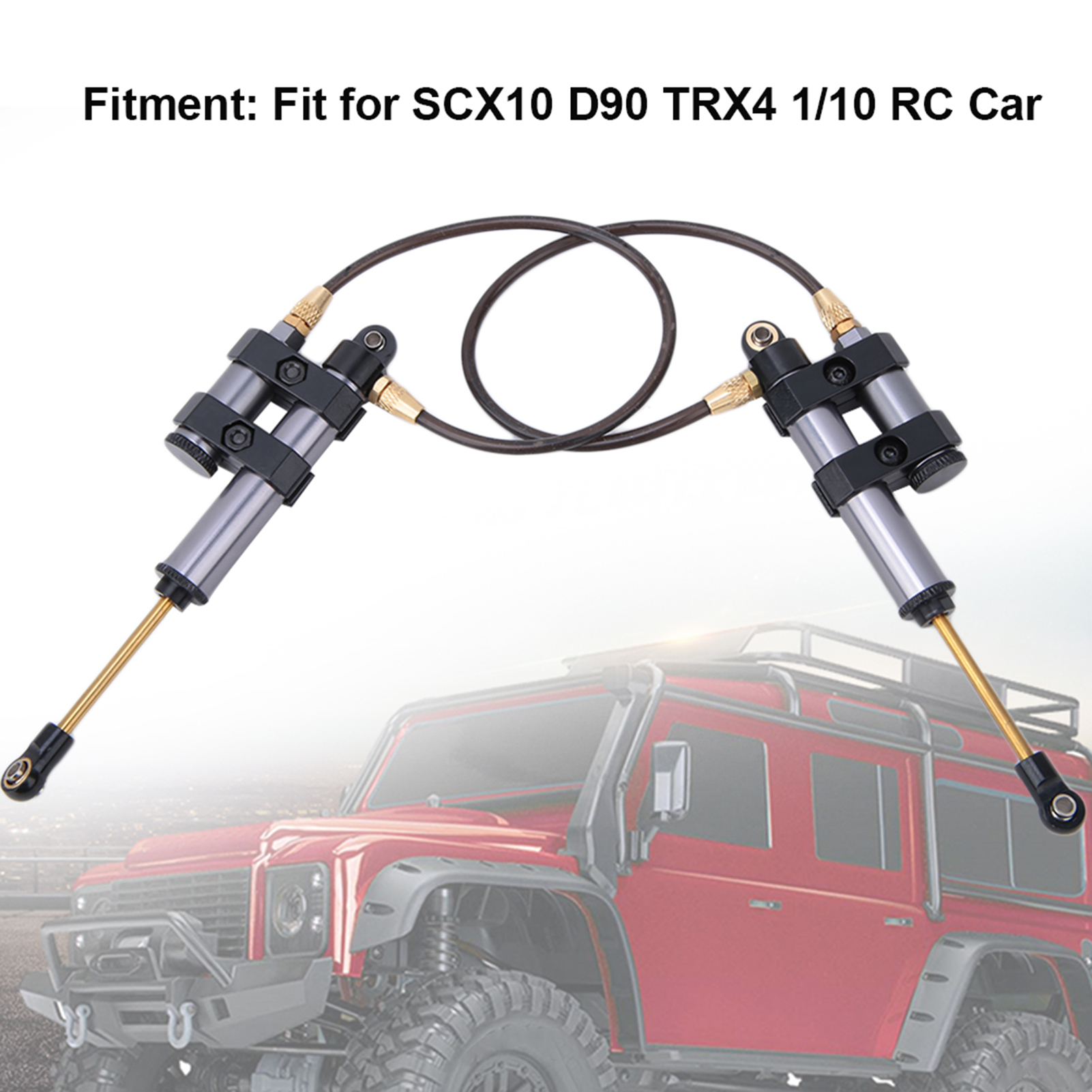 2pcs Metal RC With Spring Accessory Fit For SCX10 D90 TRX4 1/10