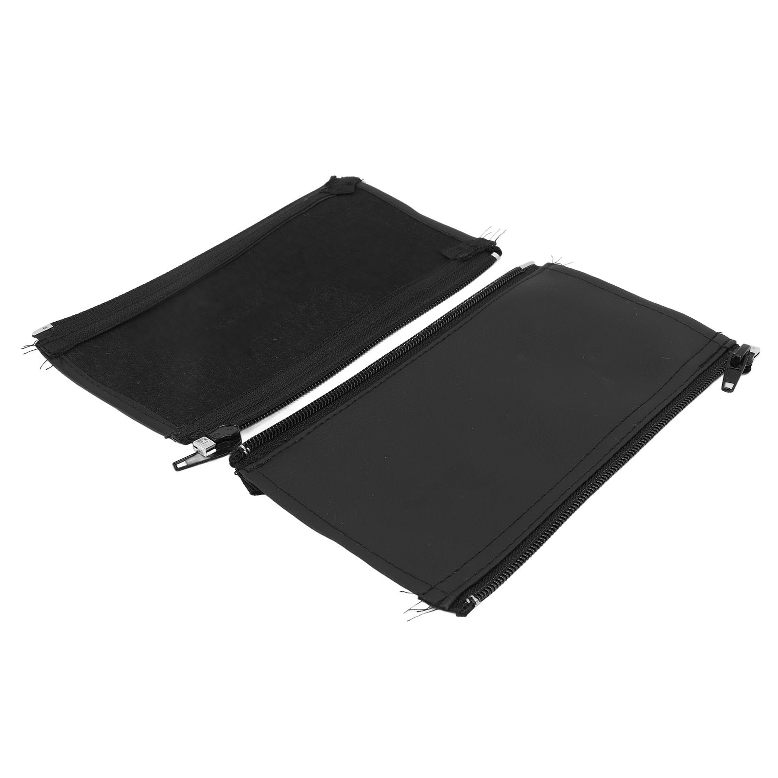 2pcs Stroller Handle Sleeve Zipper Cleanable Soft Comfortable Elastic Stroller